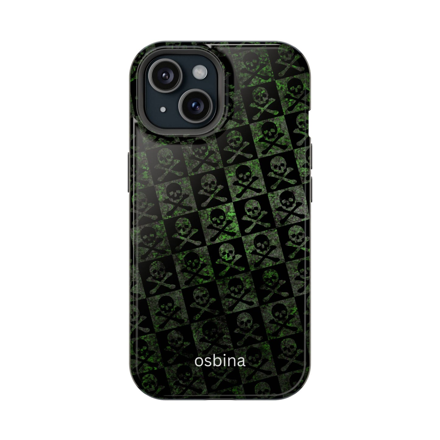 osbina | MagSafe compatible for iPhone | Skull & Crossbones Phone Case | Season Collective Collection