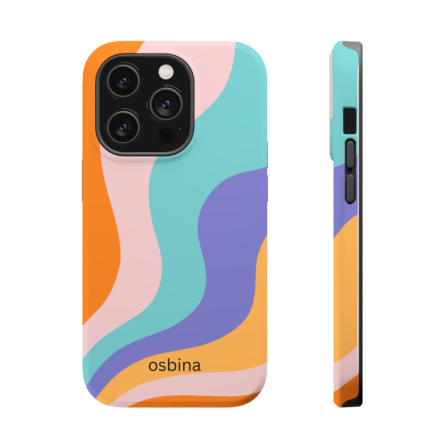 osbina | MagSafe compatible for iPhone | Retro Nouveau Phone Case | Modern Muse Collection