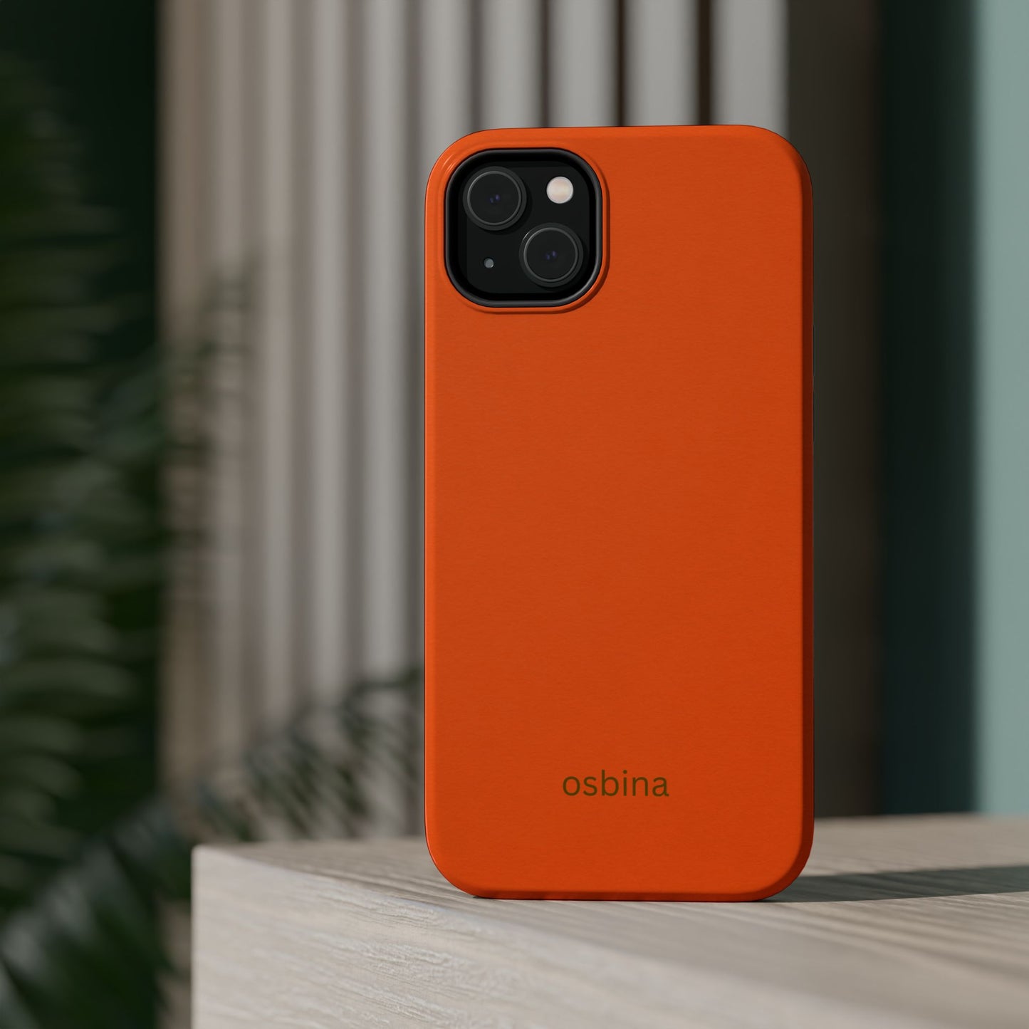 osbina | MagSafe compatible for iPhone | The Ember Phone Case | Modern Man Collection
