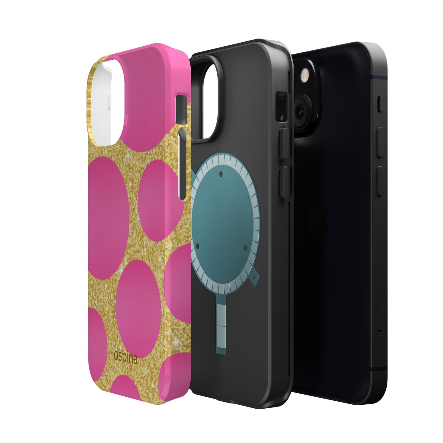 osbina | MagSafe compatible for iPhone | The Aurelia Phone Case | YAYOU Collection Supporting Shine Like Sable