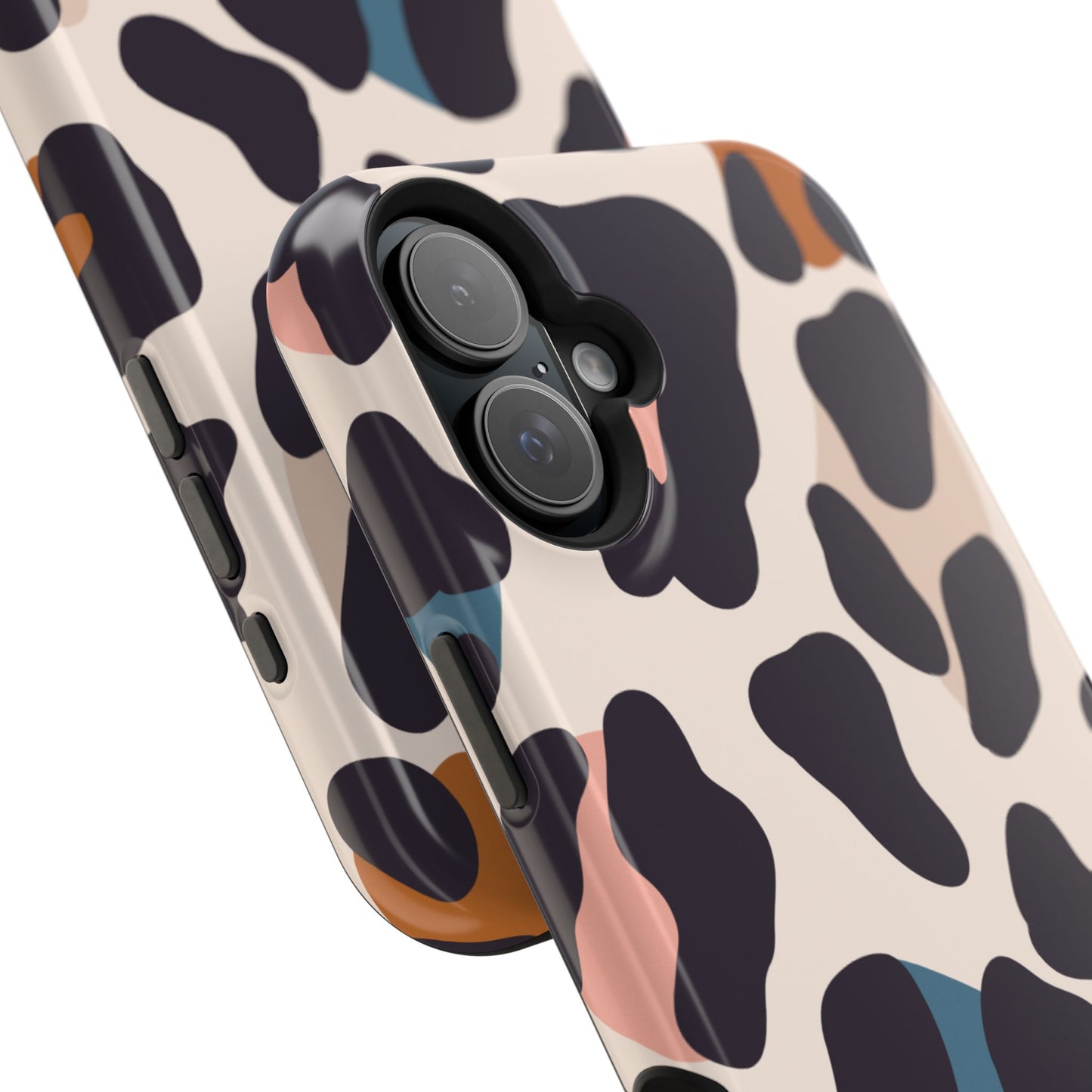 osbina | MagSafe compatible for iPhone | Leopard Luxe Color Pop Leopard Print Phone Case | Modern Muse Collection