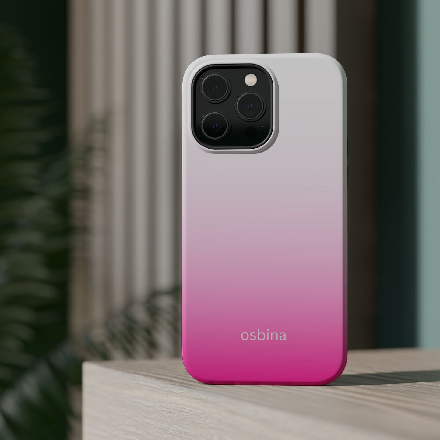 osbina | MagSafe compatible for iPhone | The Radiant Ombre Case | YAYOU Collection Supporting Shine Like Sable