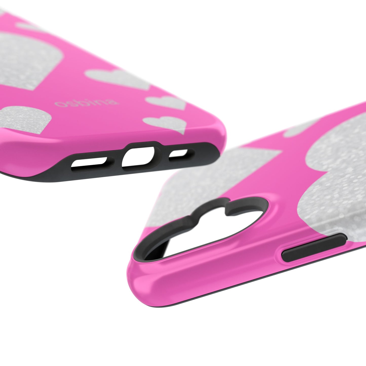 osbina | MagSafe compatible for iPhone | The Shimmering Love Case | YAYOU Collection Supporting Shine Like Sable