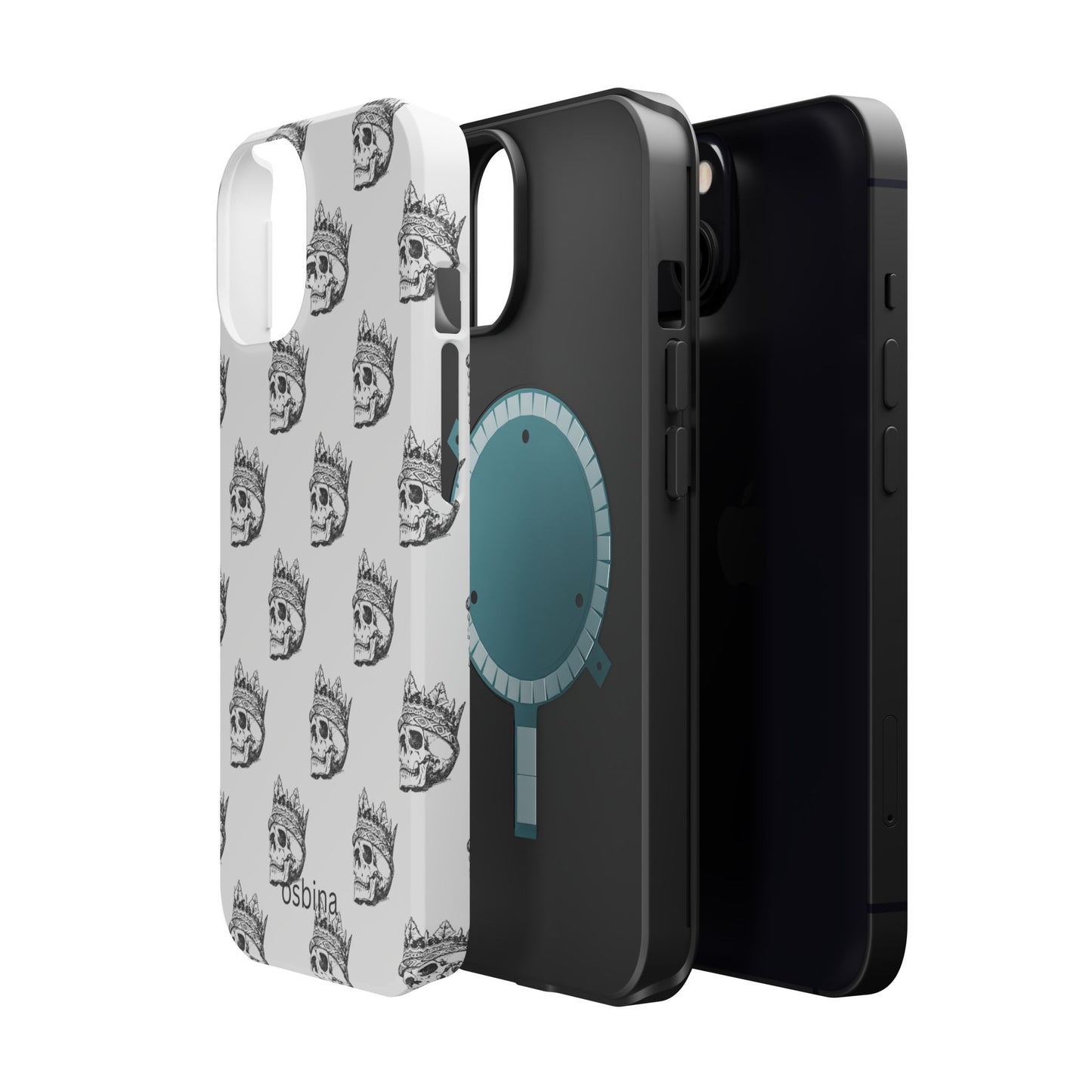 osbina | MagSafe compatible for iPhone | Skulls Royale Phone Case | Season Collective Collection