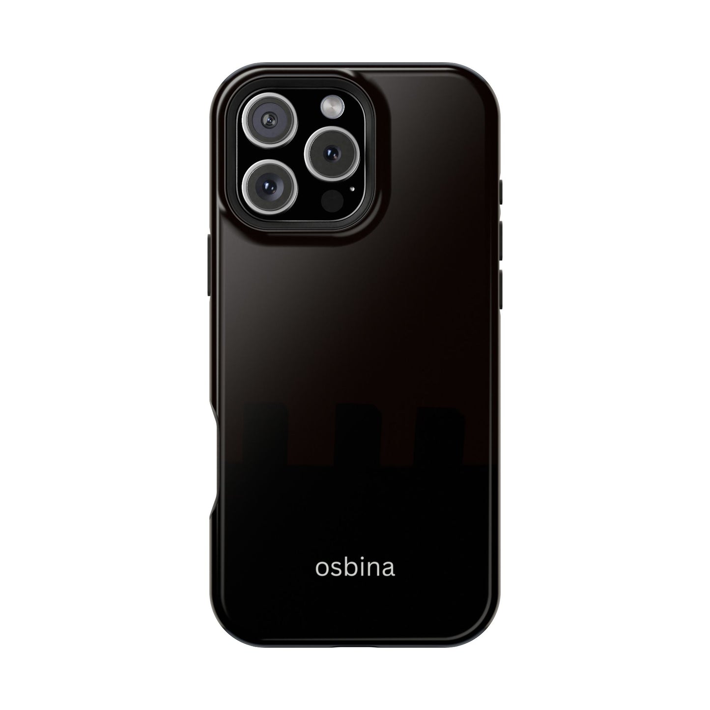 osbina | MagSafe compatible for iPhone | The Onyx Phone Case | Modern Man Collection