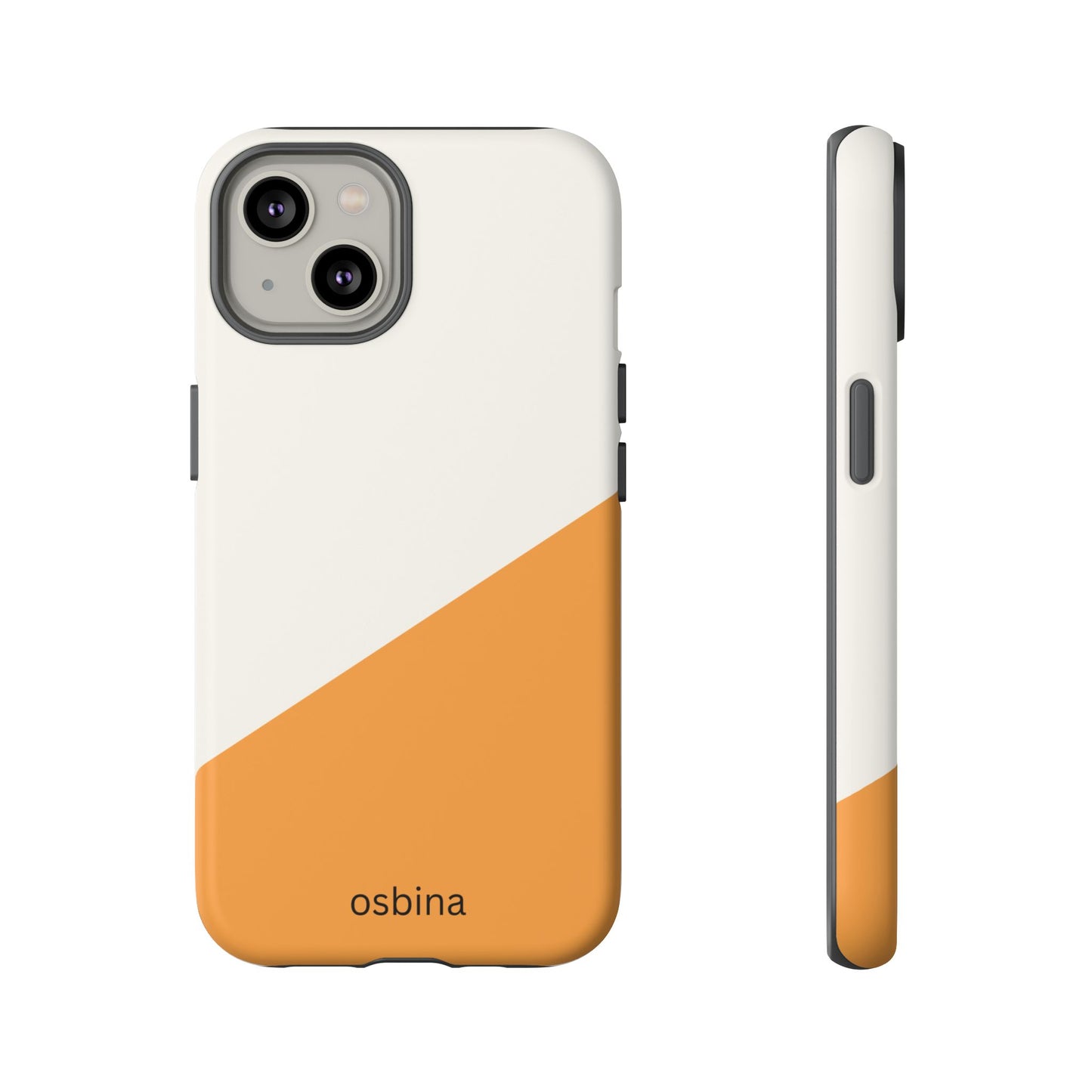 osbina | Divide & Conquer — The Orange + White Split Diagonal Case | The Season Collective