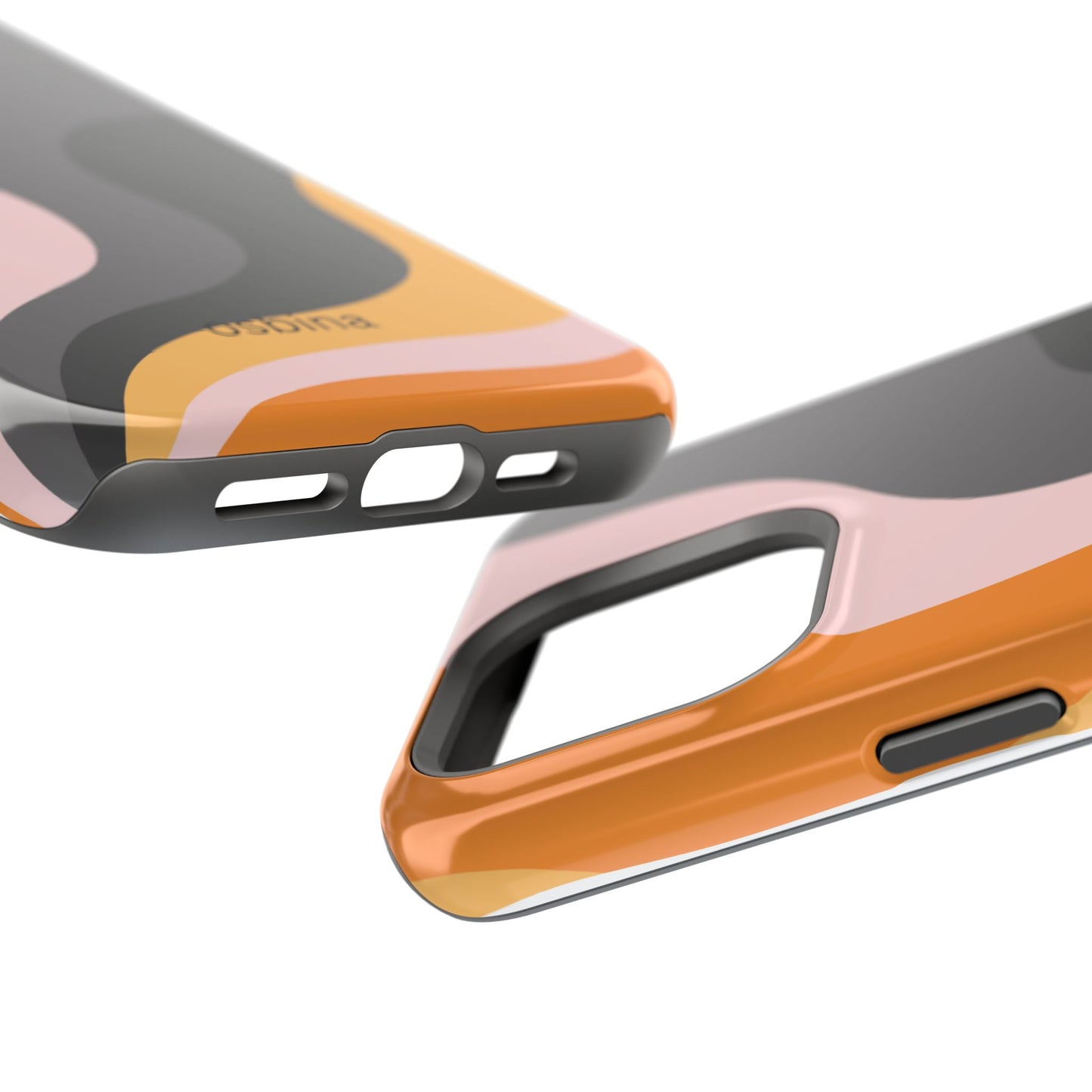 osbina | MagSafe Compatible for iPhone | The Case That Says “Fall, But Make It Fashion” | Retro Swirl Edition | The Season Collective