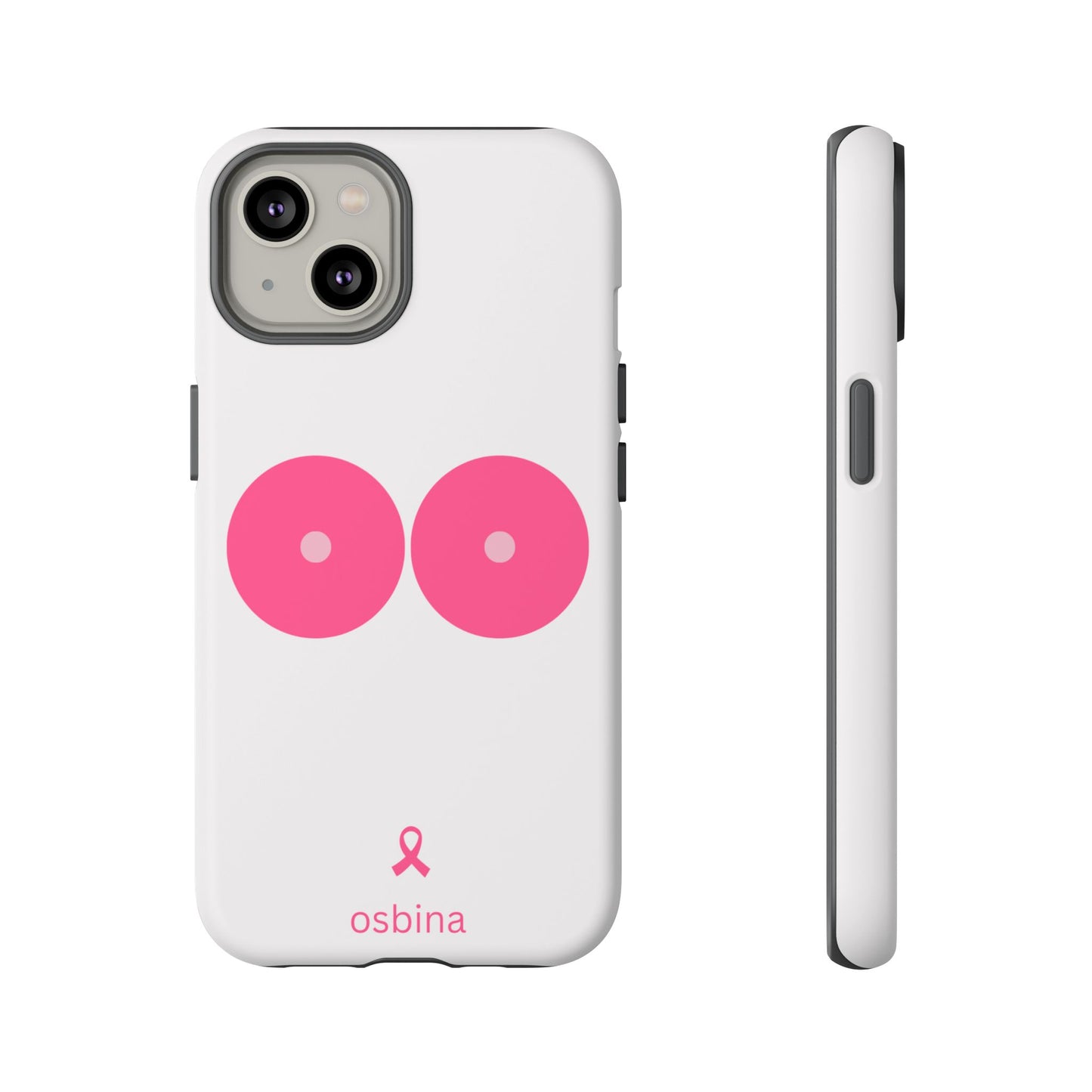 osbina | Limited Edition The Check Your Tatas Case in Light Pink + Soft Pink + Hot Pink | The Pink October Collection | Inspired By