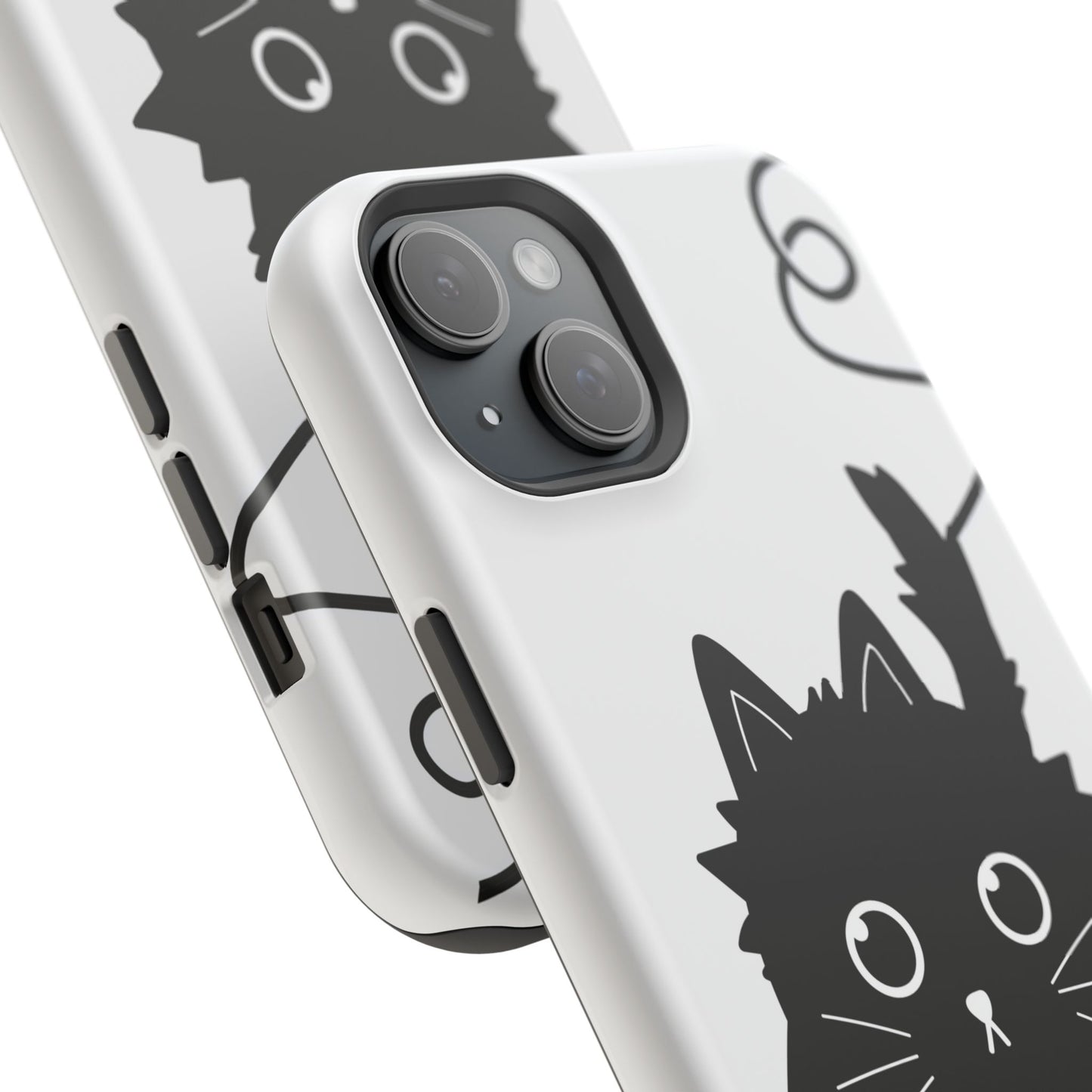 osbina | MagSafe compatible for iPhone | Midnight Couture Cat Phone Case | Season Collective Collection