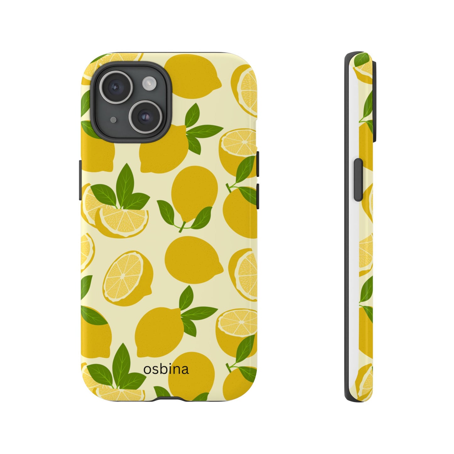 osbina | Limoncello Lemon Phone Case | Modern Muse Collection
