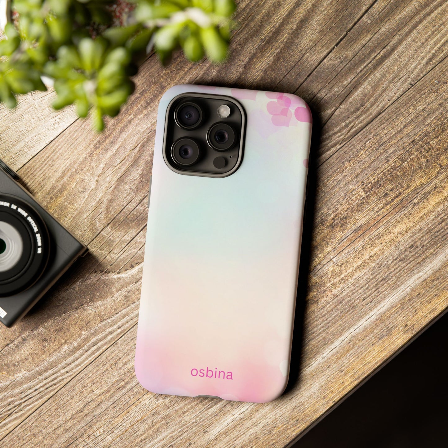 osbina | The Cotton Candy Hearts Case | YAYOU Collection Supporting Shine Like Sable