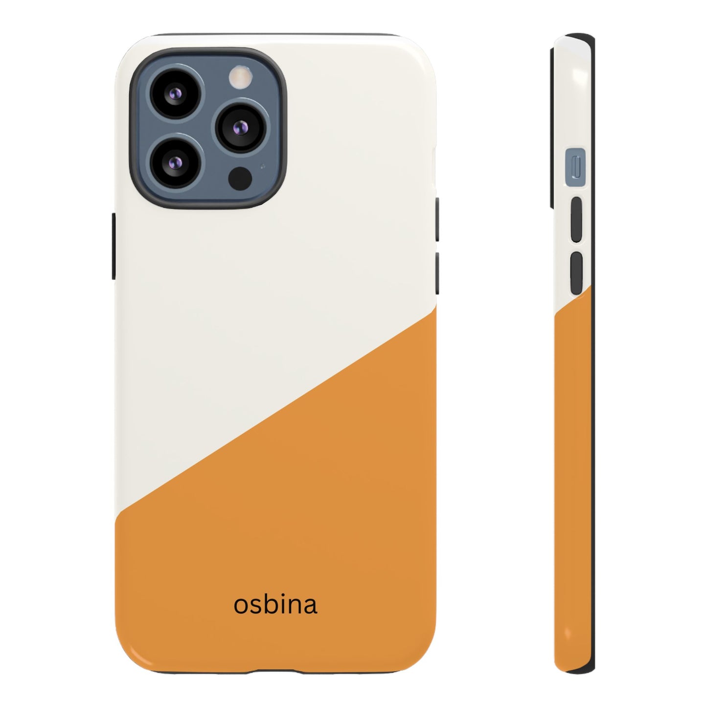 osbina | Divide & Conquer — The Orange + White Split Diagonal Case | The Season Collective