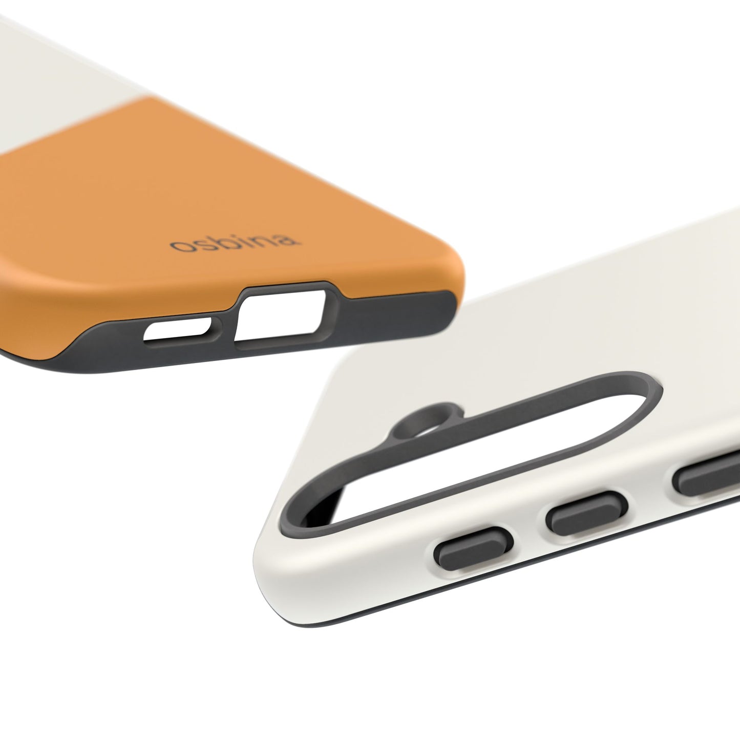 osbina | Divide & Conquer — The Orange + White Split Diagonal Case | The Season Collective
