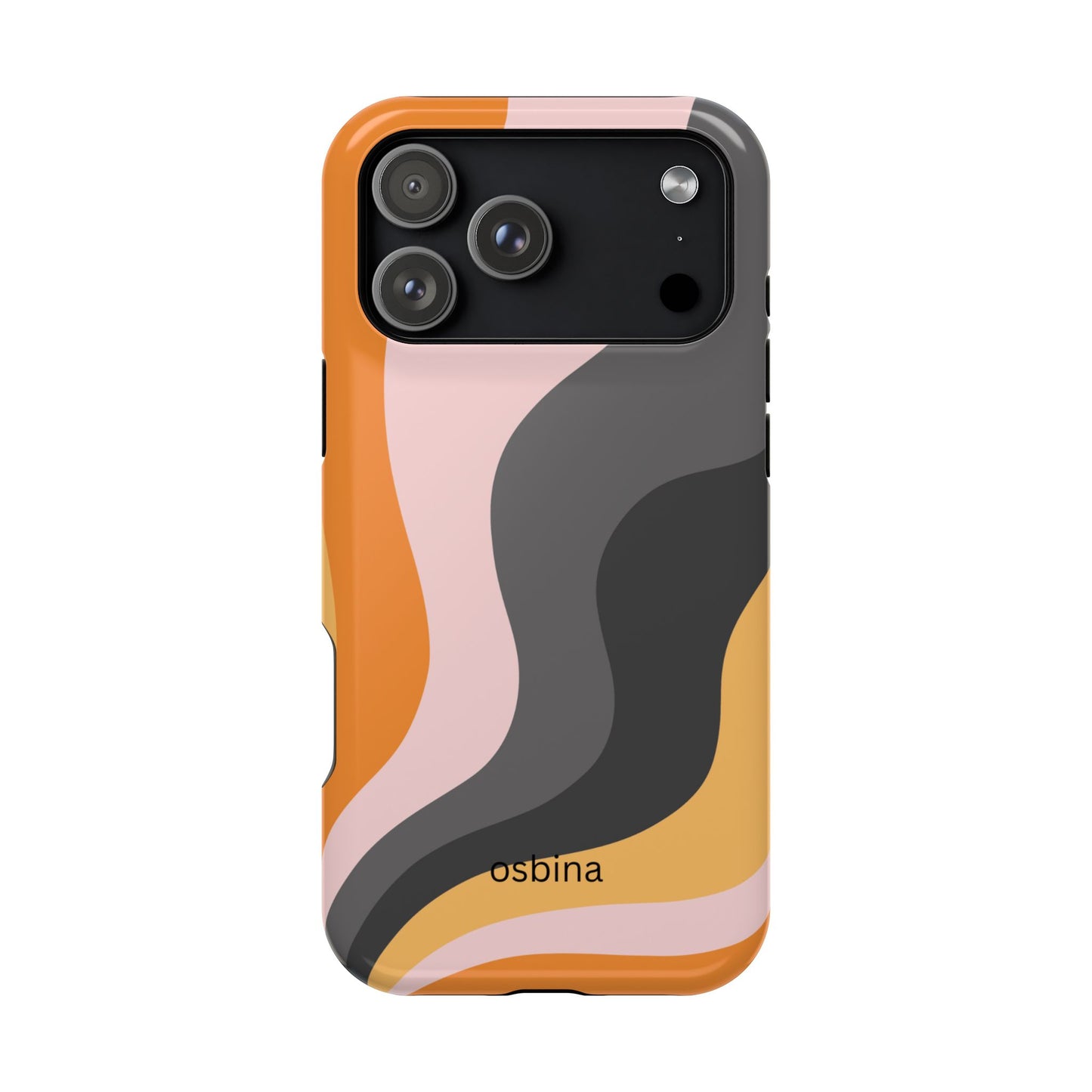 osbina | MagSafe Compatible for iPhone | The Case That Says “Fall, But Make It Fashion” | Retro Swirl Edition | The Season Collective