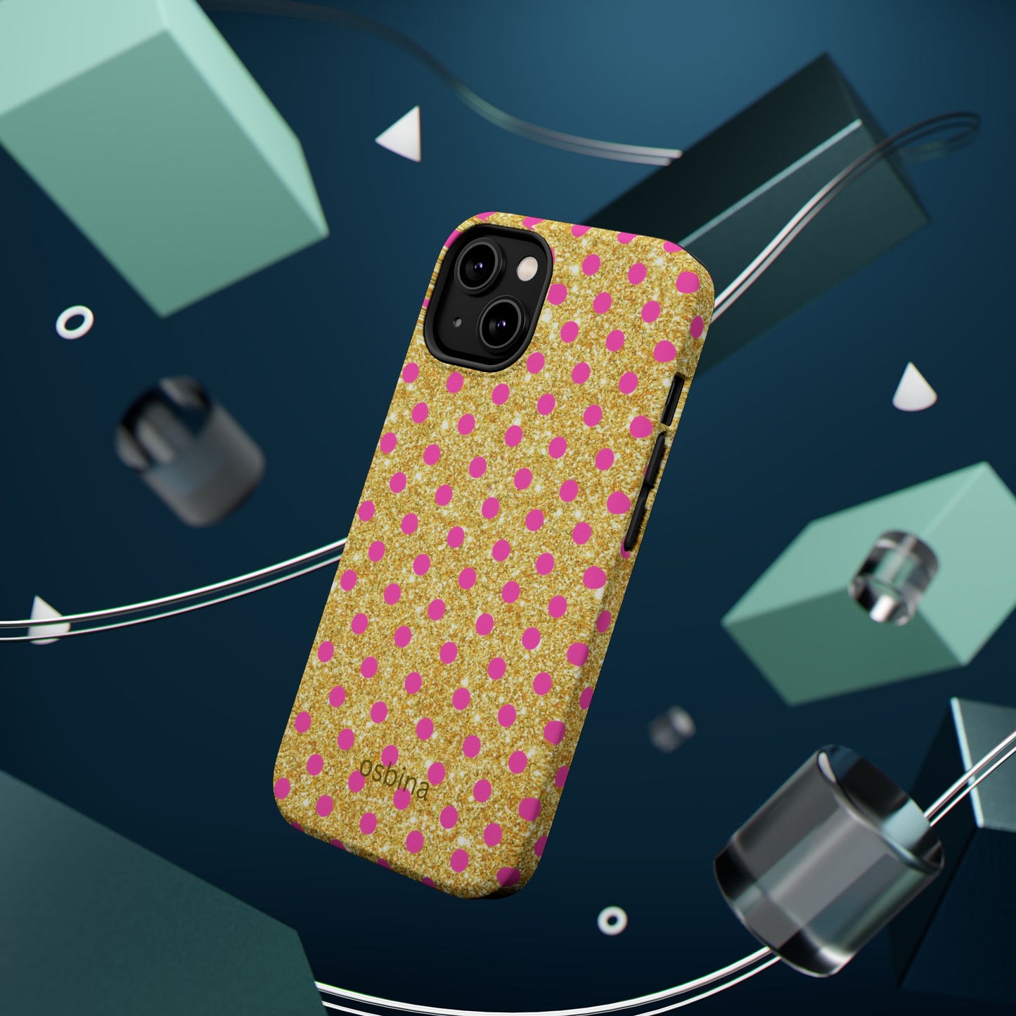 osbina | MagSafe compatible for iPhone | The Elara Phone Case | YAYOU Collection Supporting Shine Like Sable