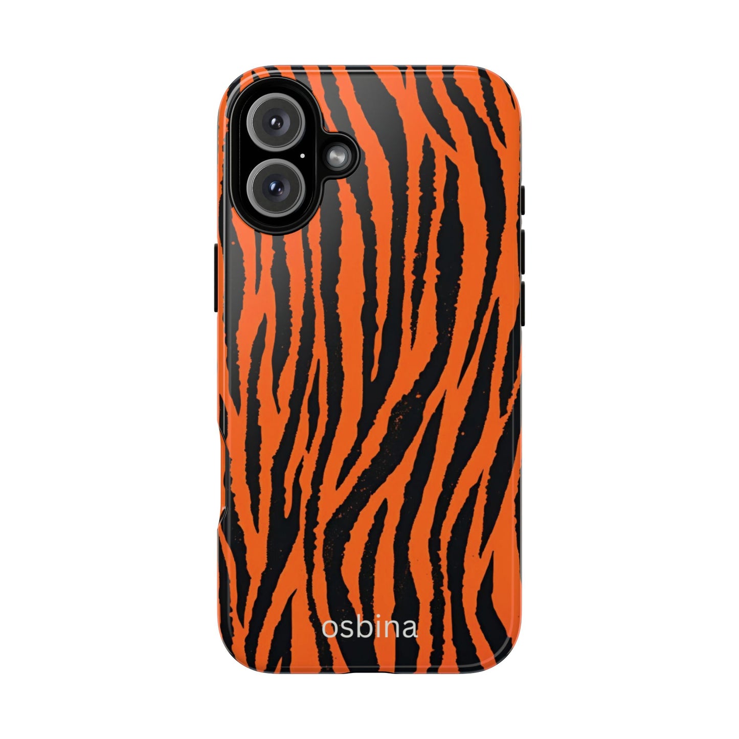 osbina | Tiger, But Make It Chic — The Bengal Stripe Case in Orange + Black | The Season Collective