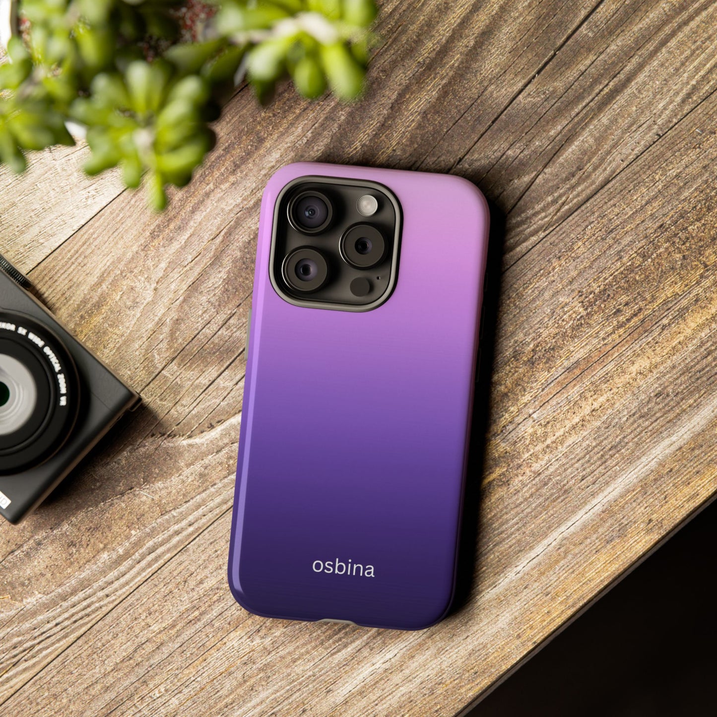 osbina | The Violet Haze Phone Case | Color Edit Collection