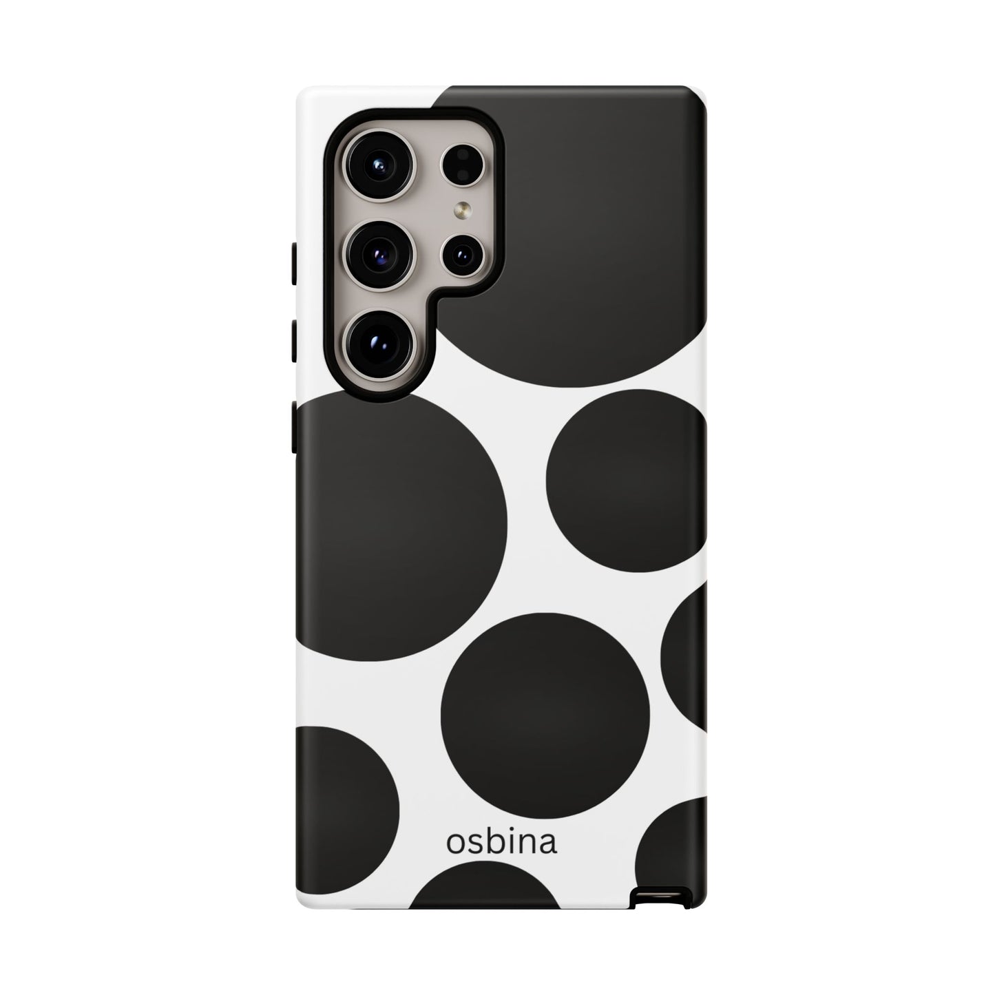 osbina | The Noir Bubbles Phone Case | Modern Muse Collection