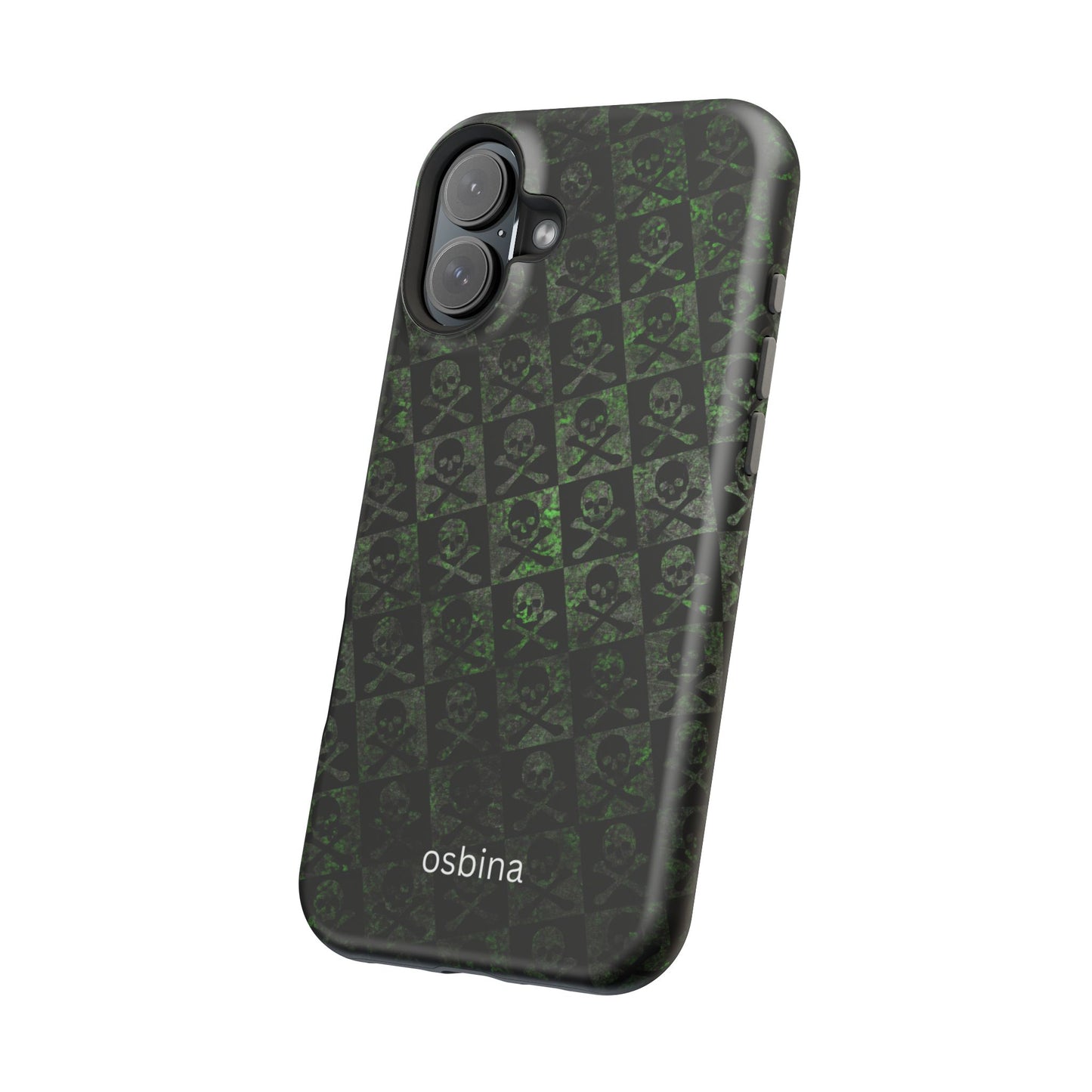 osbina | MagSafe compatible for iPhone | Skull & Crossbones Phone Case | Season Collective Collection