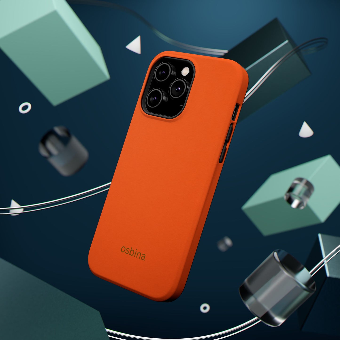osbina | MagSafe compatible for iPhone | The Ember Phone Case | Modern Man Collection