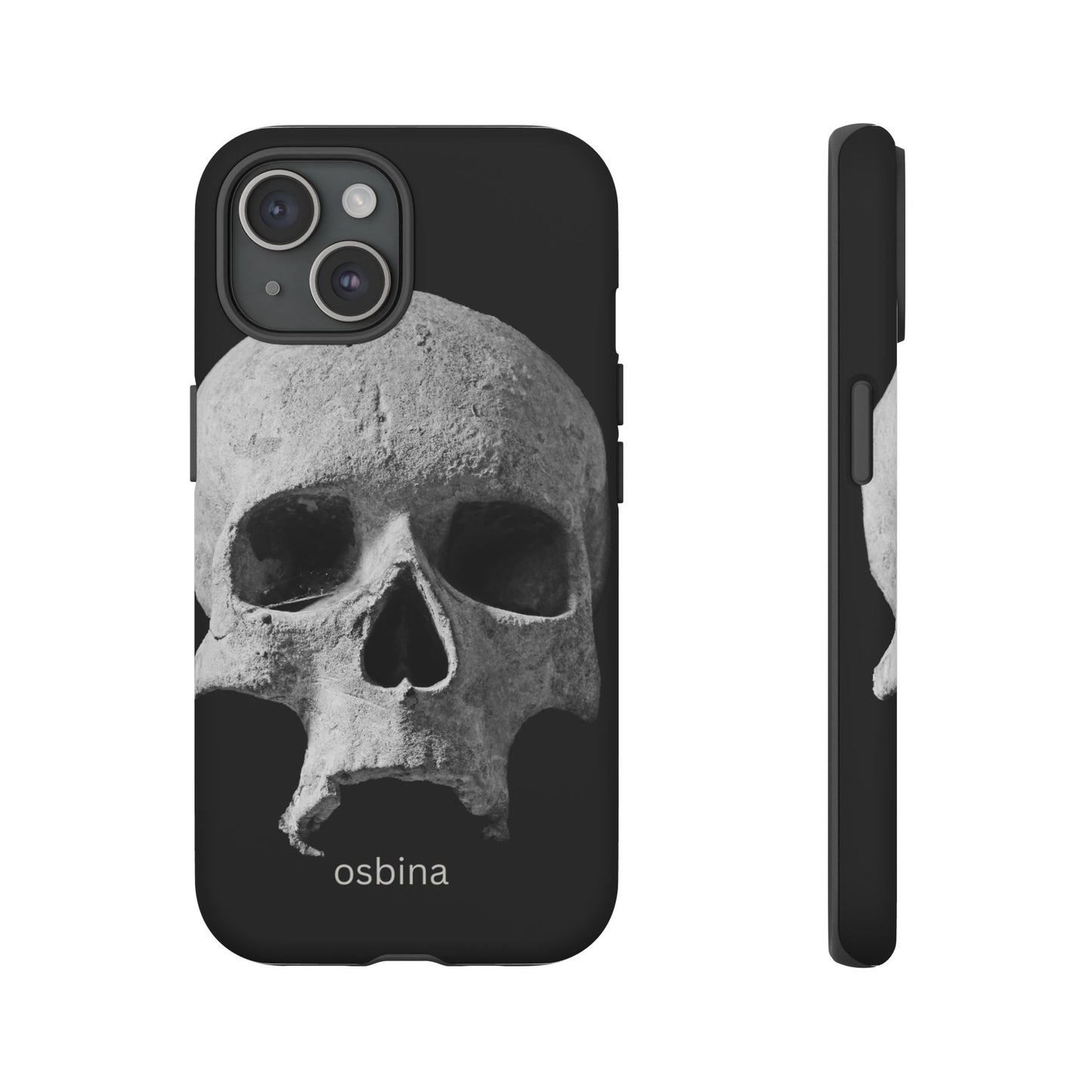 osbina | White Skull Phone Case | Season Collective Collection