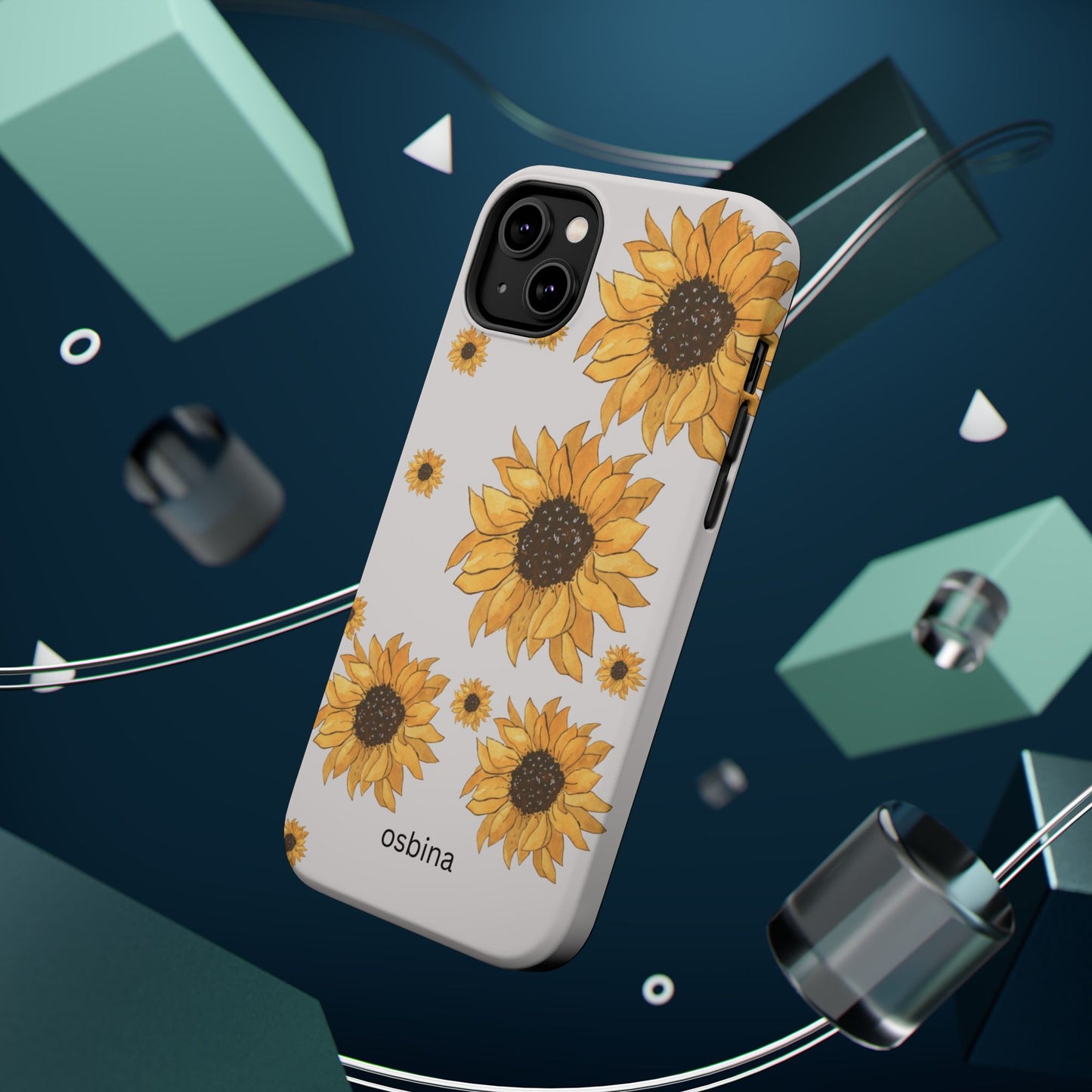 osbina | MagSafe compatible for iPhone | Sunlit Bloom Phone Case | Season Collective Collection