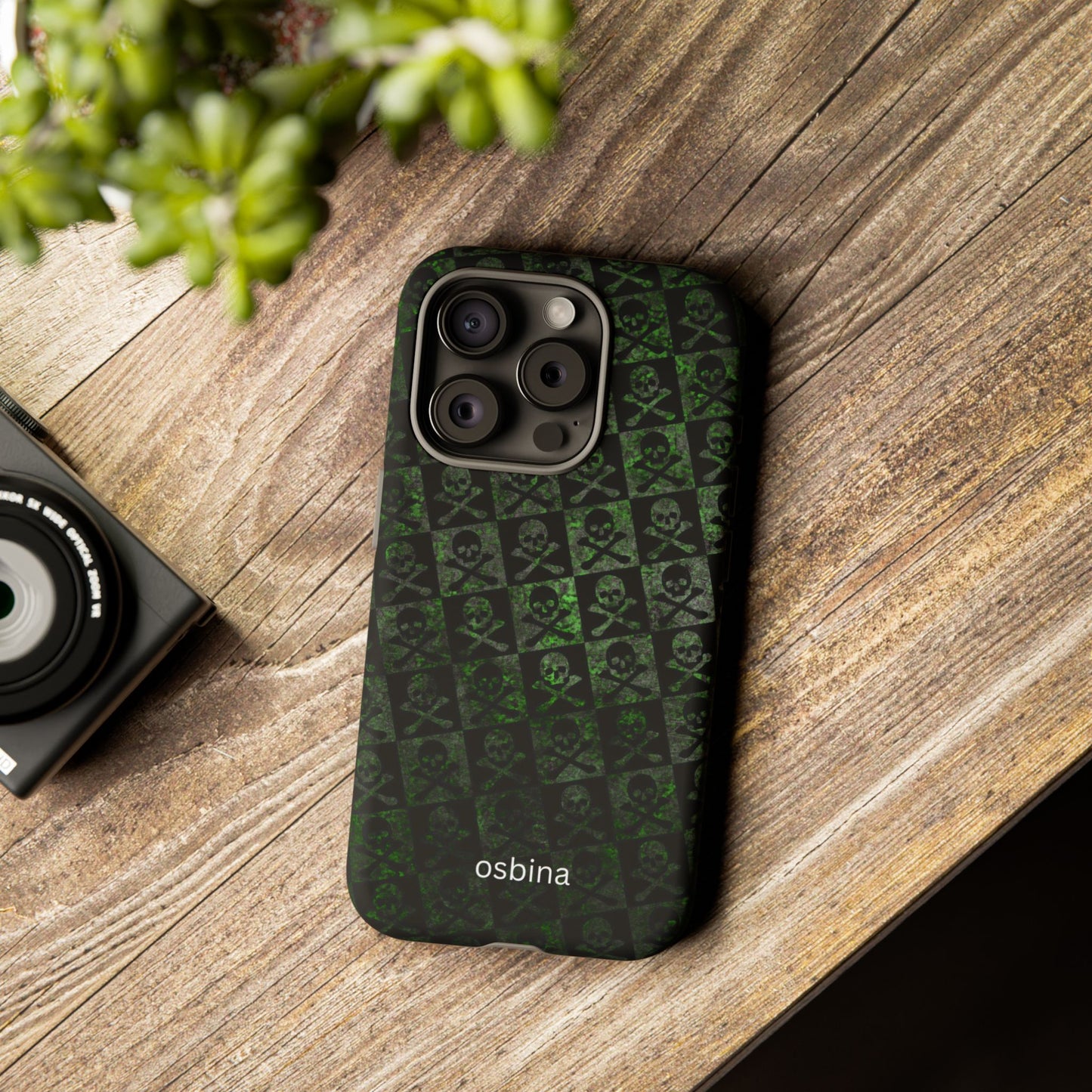 osbina | Skull & Crossbones Phone Case | Season Collective Collection