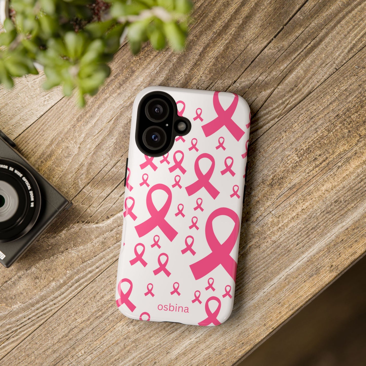 osbina | Limited Edition Strength in Ribbons Case in Light Pink + Soft Pink + Hot Pink | The Pink October Collection | Inspired By