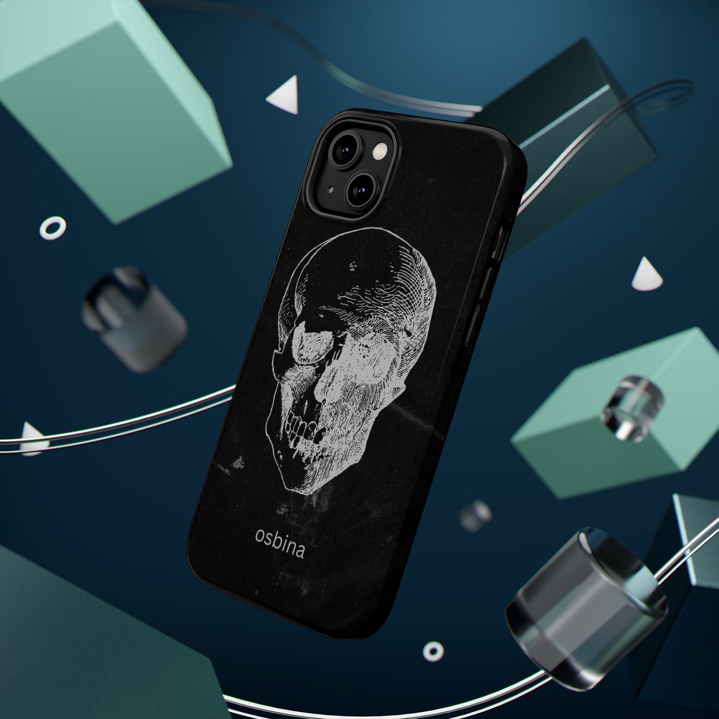 osbina | MagSafe compatible for iPhone | Skull Phone Case | Season Collective Collection