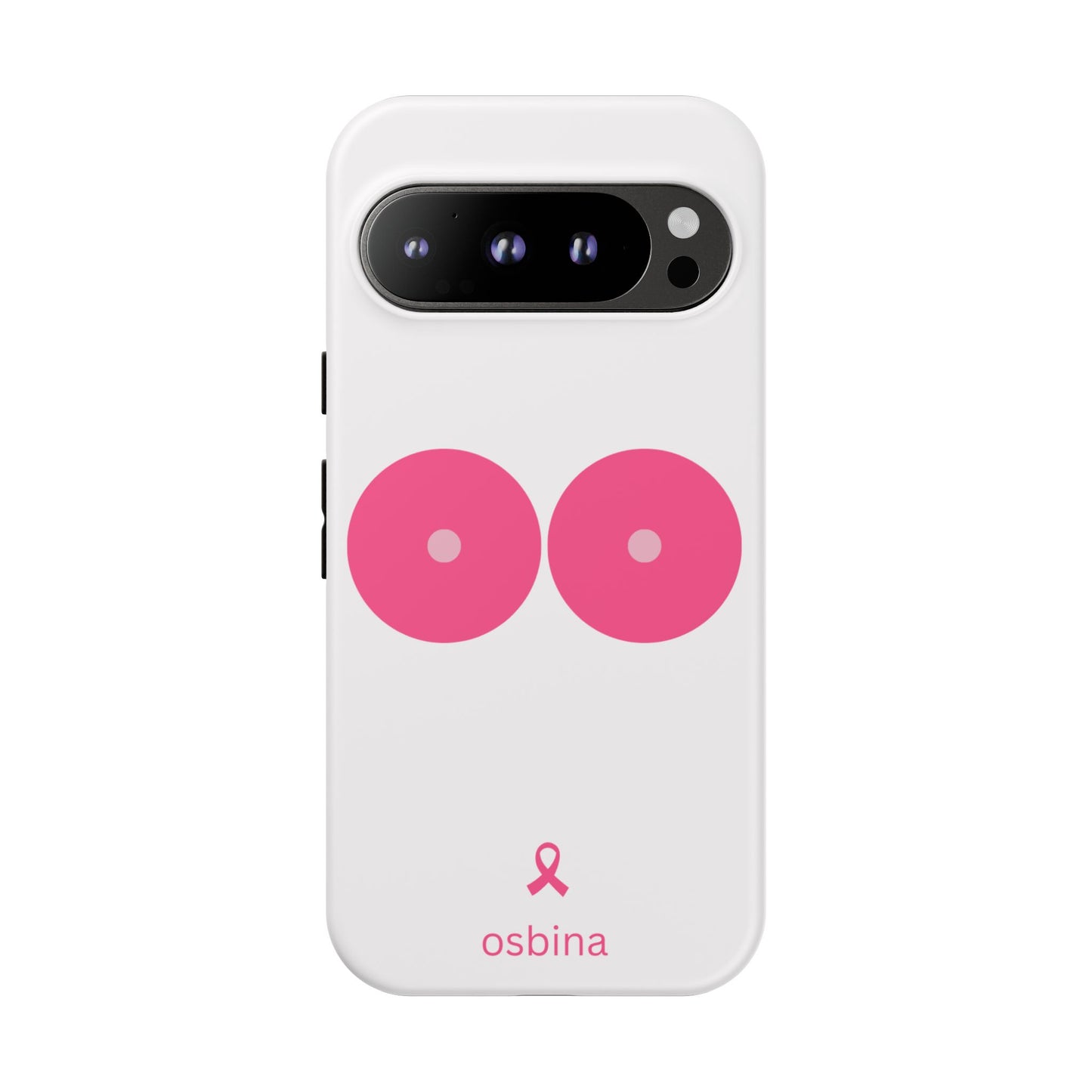 osbina | Limited Edition The Check Your Tatas Case in Light Pink + Soft Pink + Hot Pink | The Pink October Collection | Inspired By