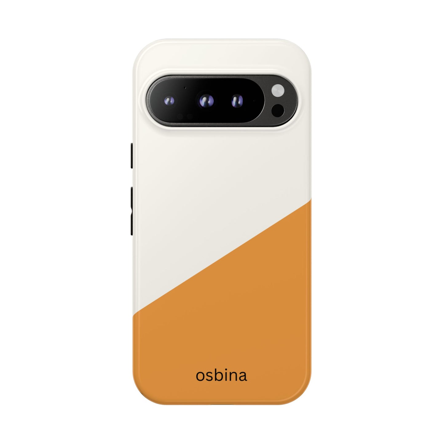 osbina | Divide & Conquer — The Orange + White Split Diagonal Case | The Season Collective