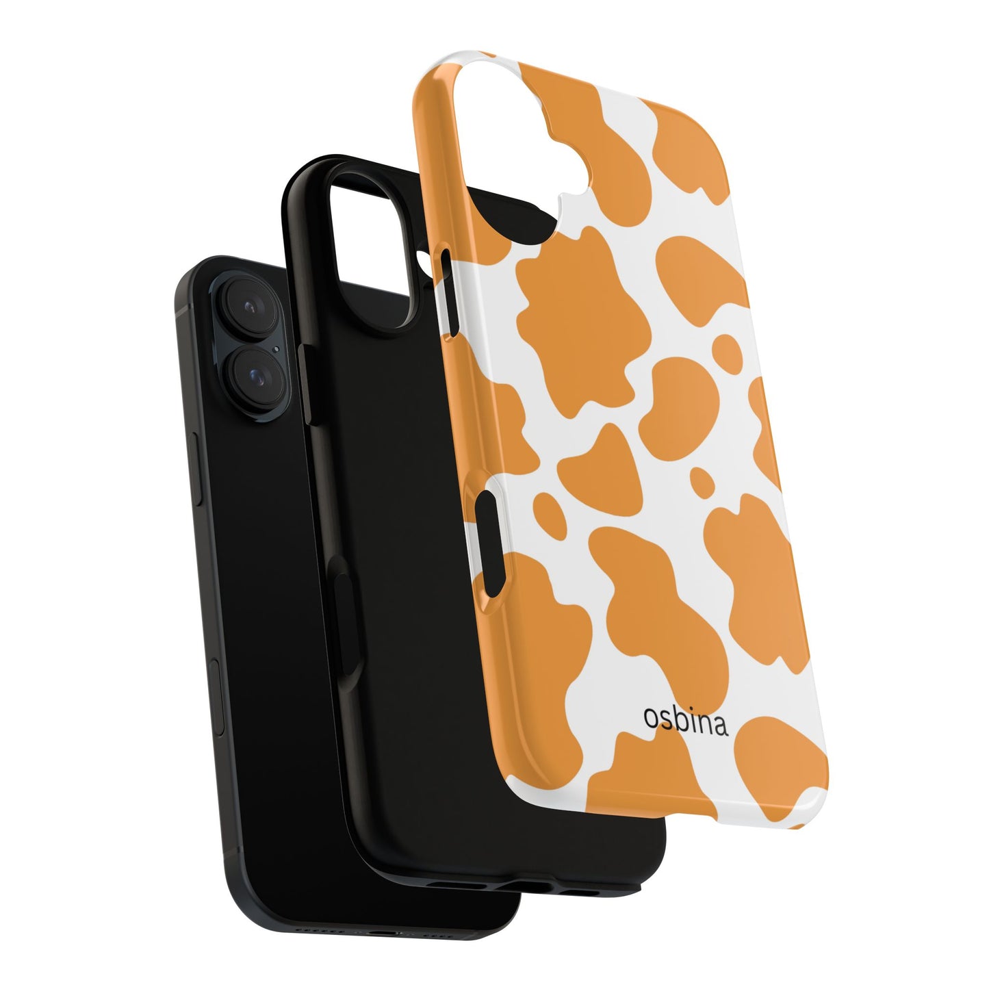 osbina | Holy Cow, It’s Chic — The Orange Cow Print Case | The Season Collective
