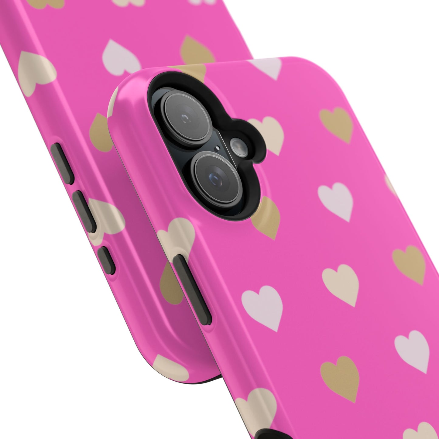 osbina | MagSafe compatible for iPhone | The Golden Hour Hearts Case | YAYOU Collection Supporting Shine Like Sable