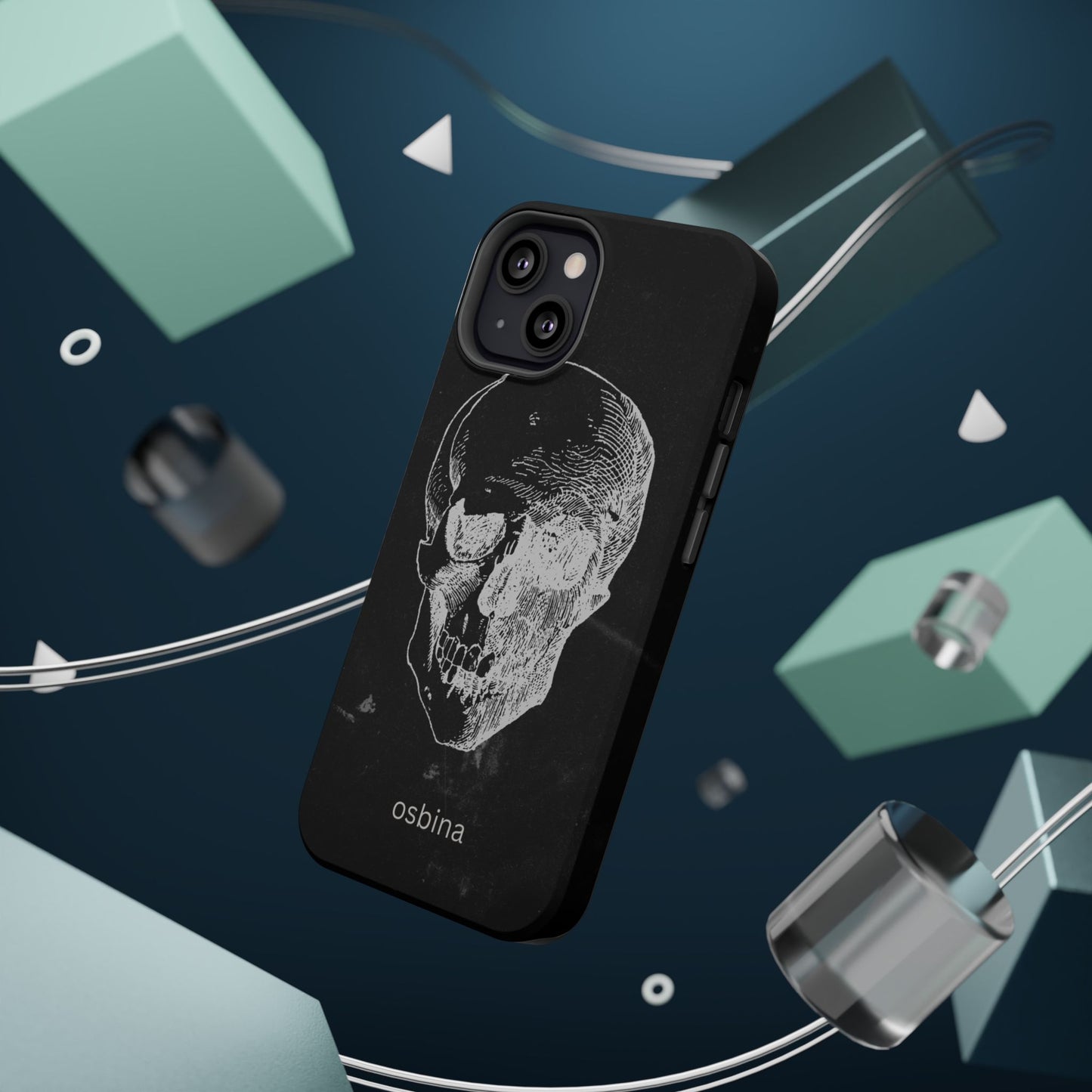 osbina | MagSafe compatible for iPhone | Skull Phone Case | Season Collective Collection