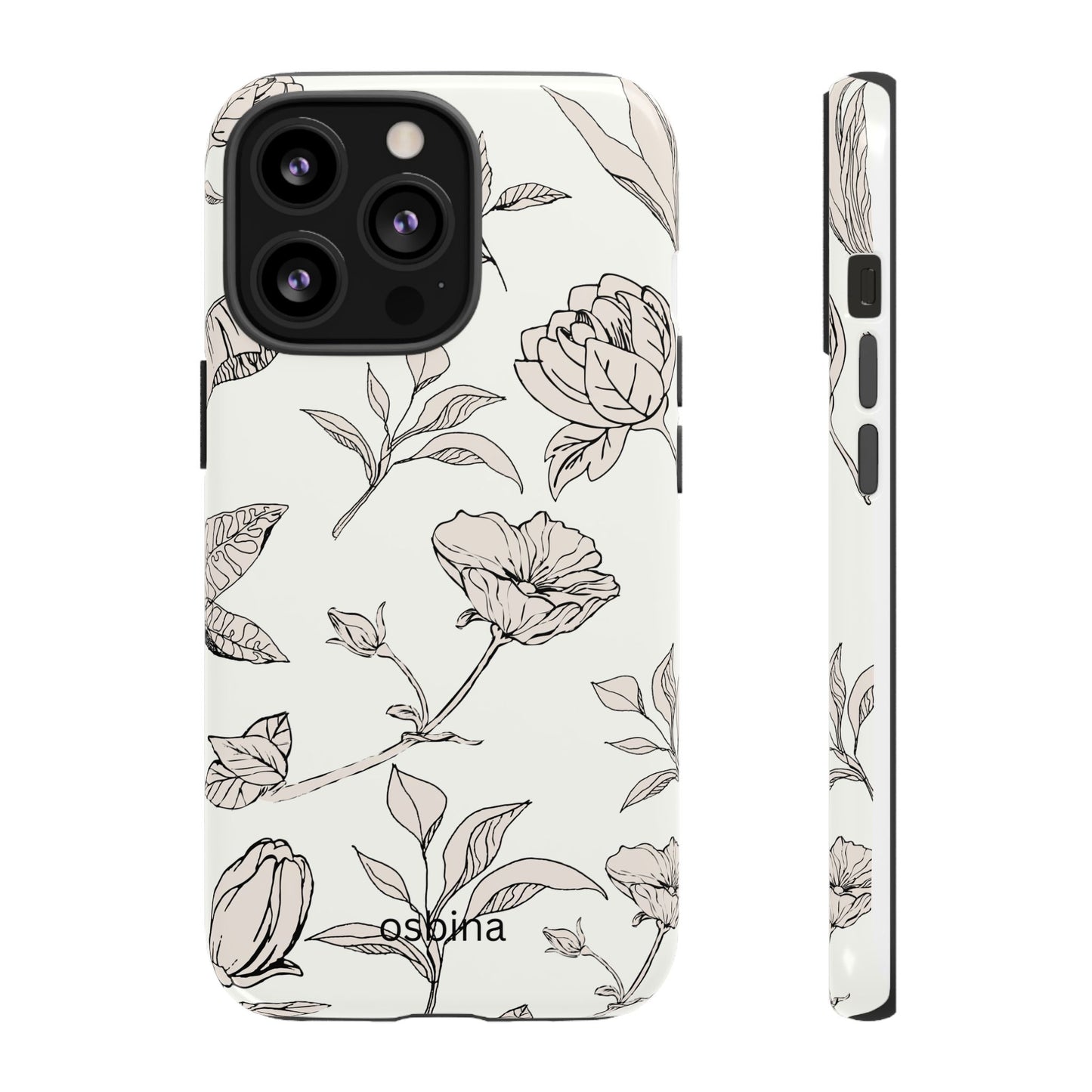 osbina | Silhouette Bloom Phone Case | Modern Muse Collection