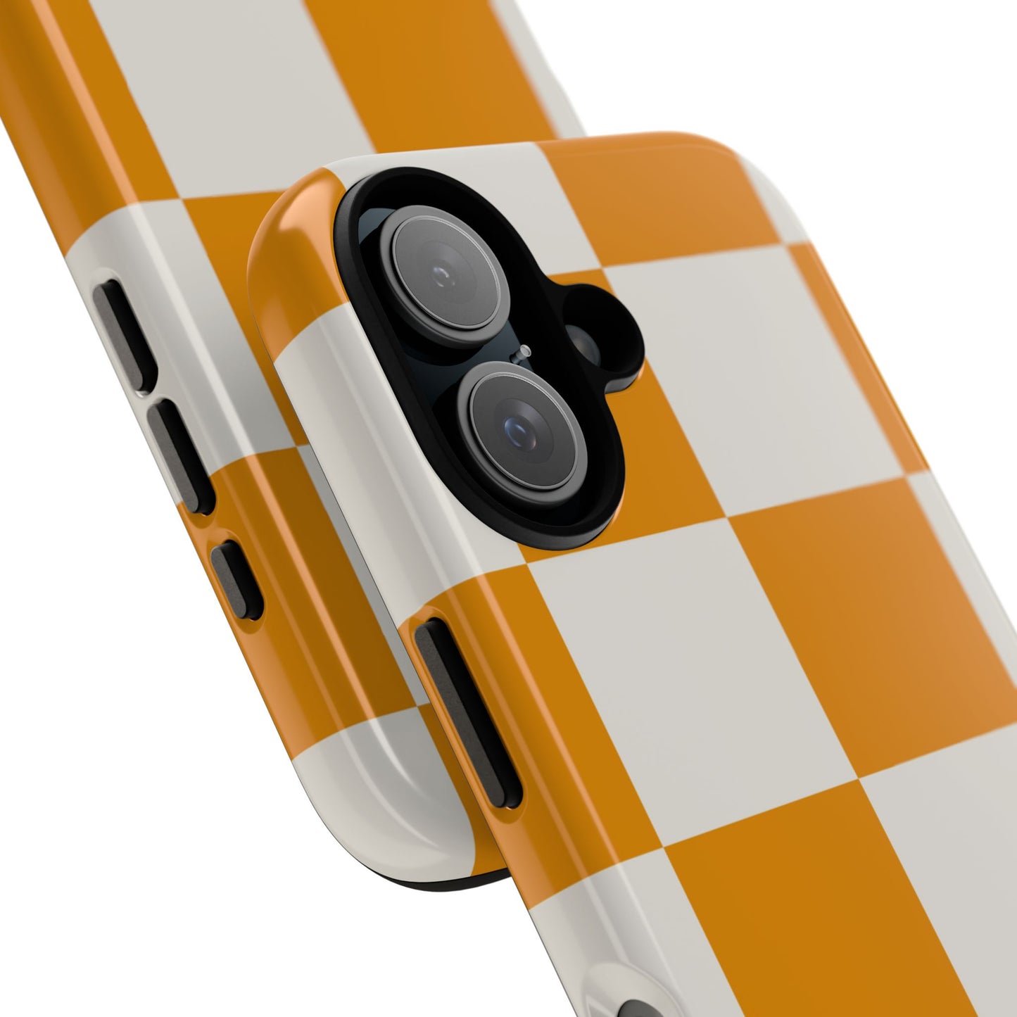 osbina | Check You Out — The Orange + White Check Case | The Season Collective