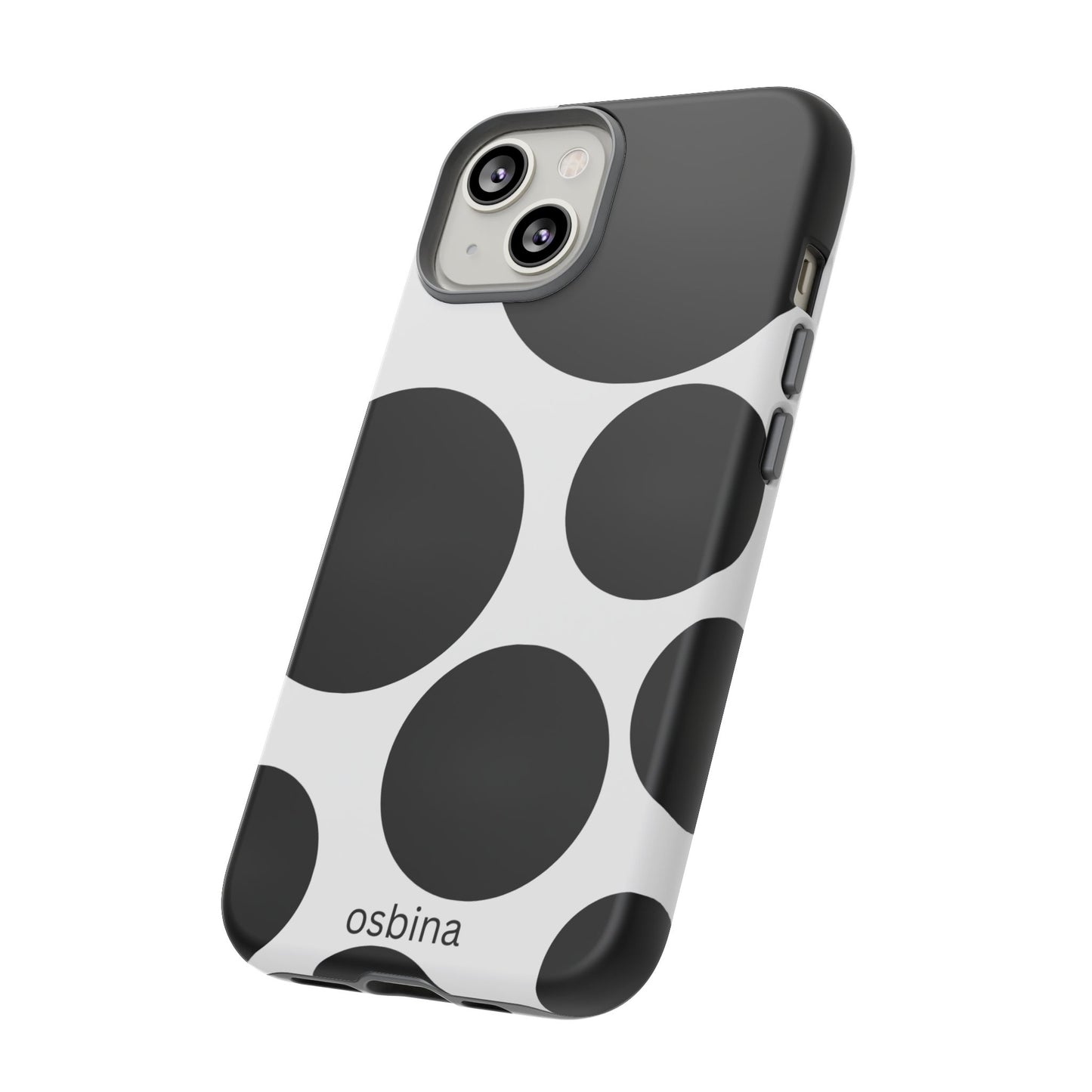 osbina | The Noir Bubbles Phone Case | Modern Muse Collection