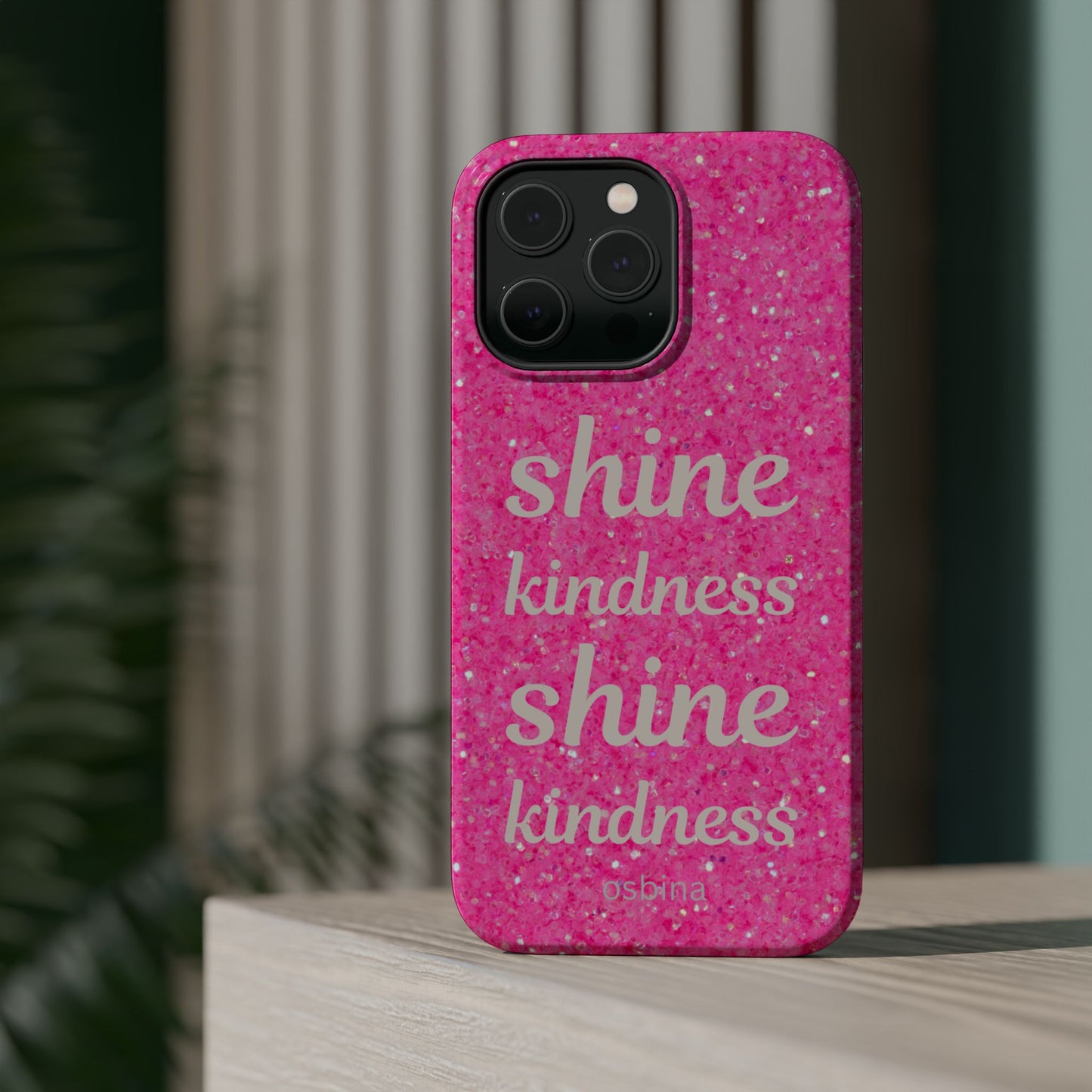 osbina | MagSafe | The Glittering Kindness Case | YAYOU Collection Supporting Shine Like Sable
