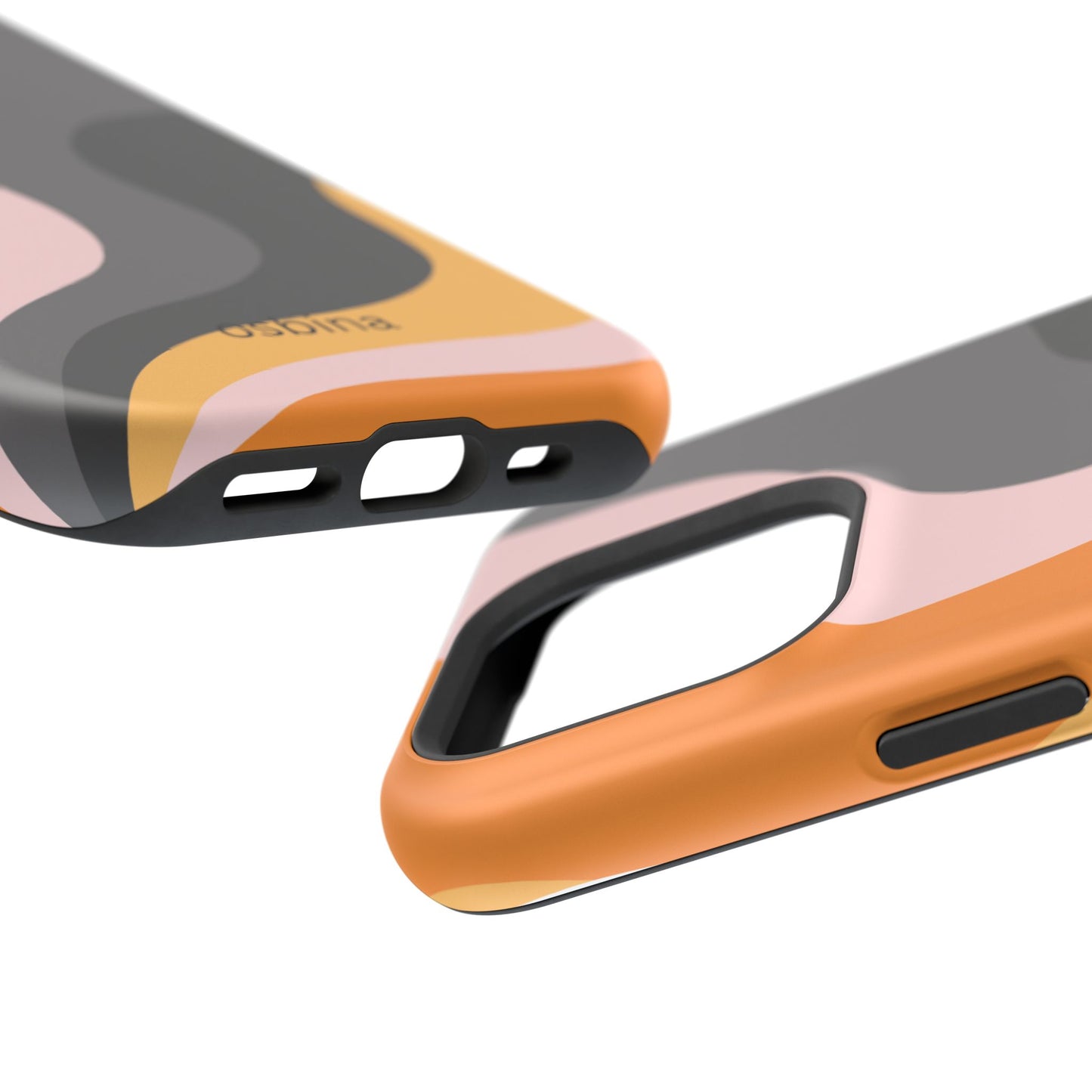 osbina | MagSafe Compatible for iPhone | The Case That Says “Fall, But Make It Fashion” | Retro Swirl Edition | The Season Collective