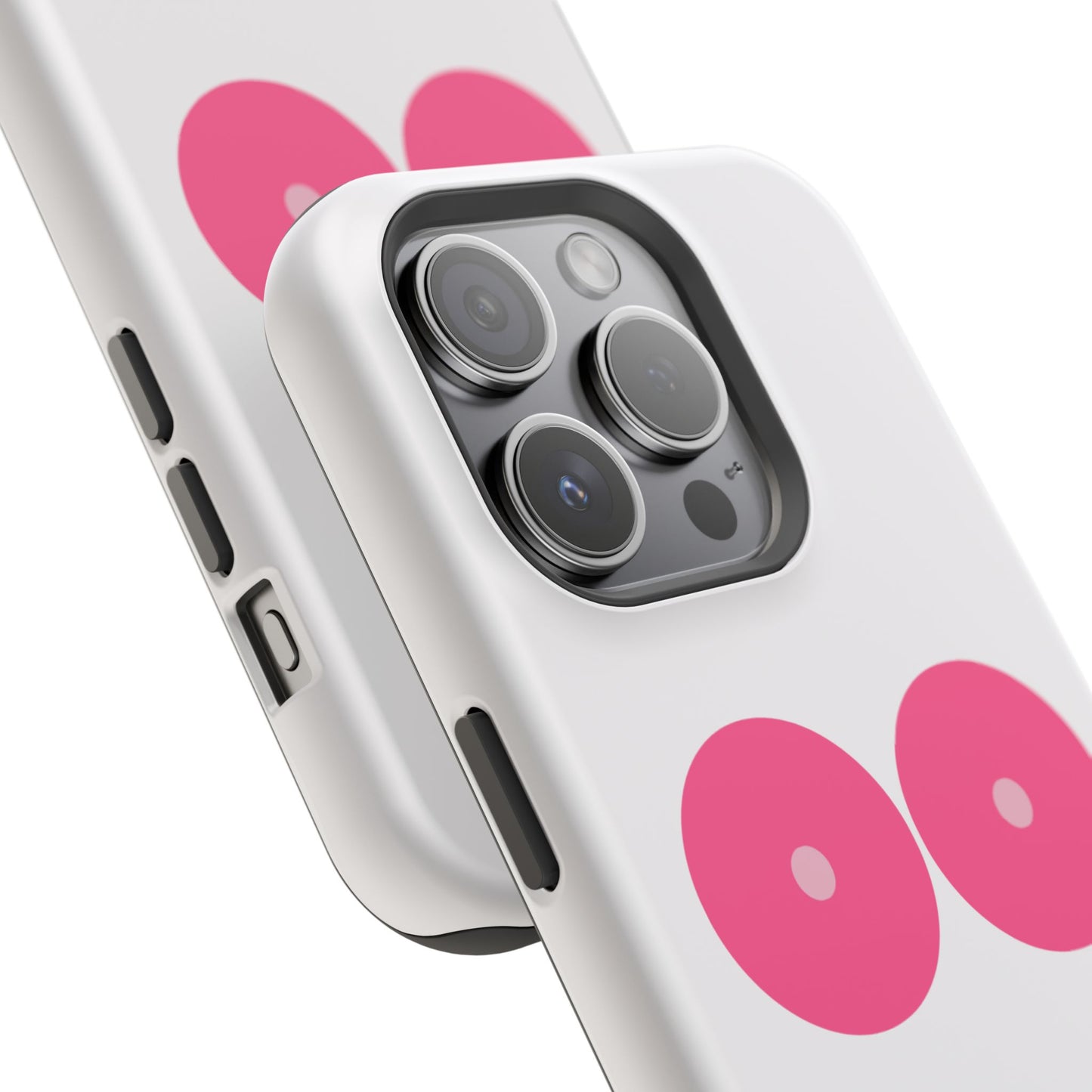 osbina | MagSafe compatible for iPhone | Limited Edition The Check Your Tatas Case in Light Pink + Soft Pink + Hot Pink | The Pink October Collection | Inspired By