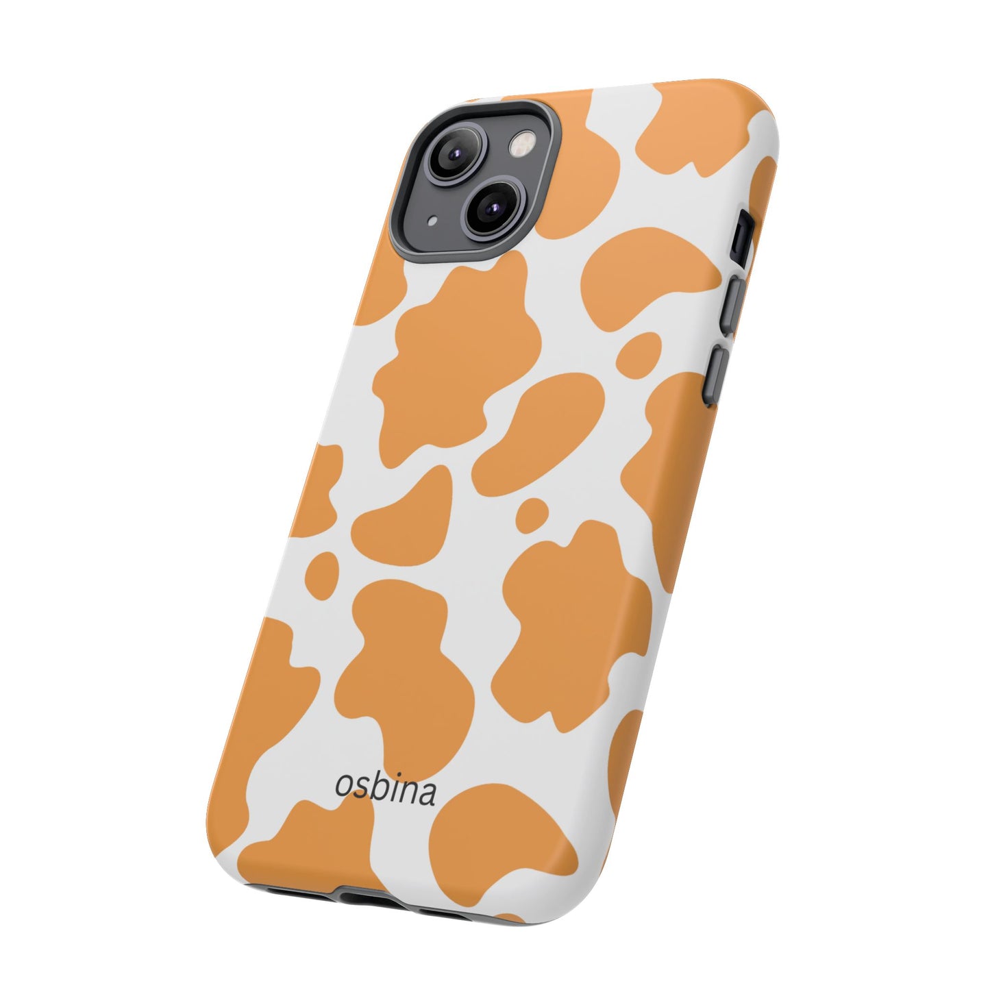 osbina | Holy Cow, It’s Chic — The Orange Cow Print Case | The Season Collective