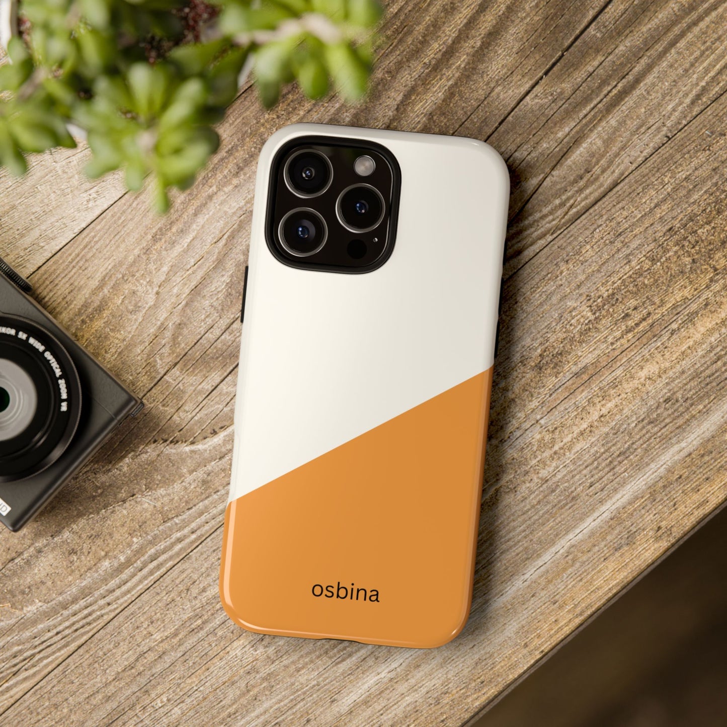 osbina | Divide & Conquer — The Orange + White Split Diagonal Case | The Season Collective