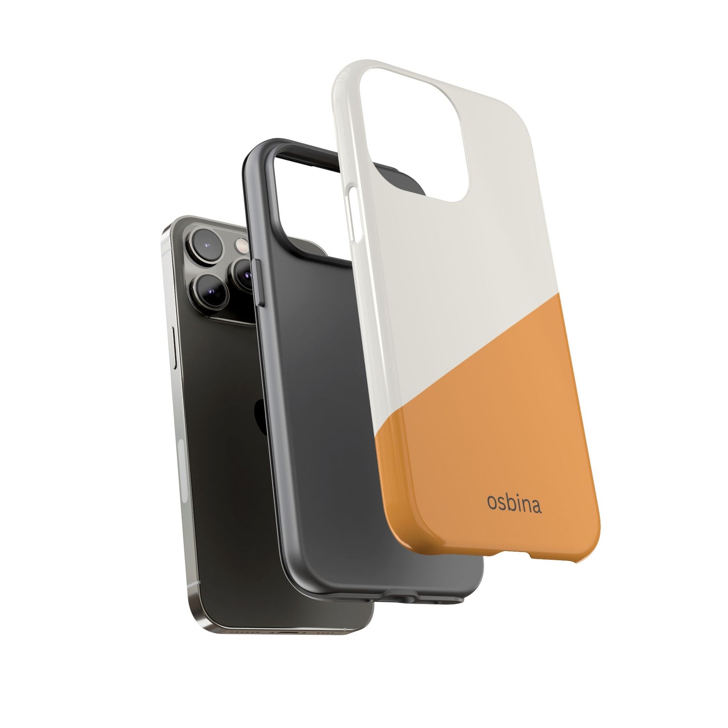 osbina | Divide & Conquer — The Orange + White Split Diagonal Case | The Season Collective