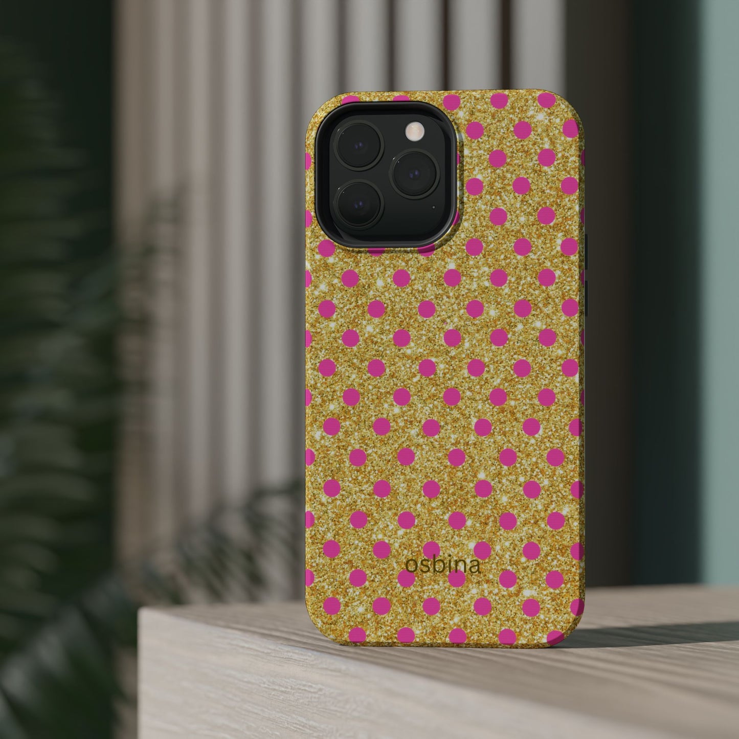 osbina | MagSafe compatible for iPhone | The Elara Phone Case | YAYOU Collection Supporting Shine Like Sable