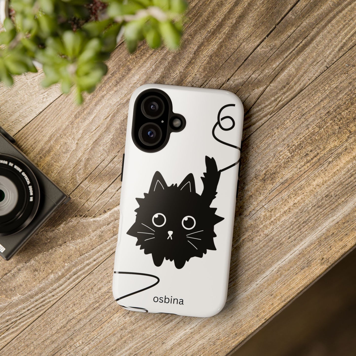 osbina | Midnight Couture Cat Phone Case | Season Collective Collection