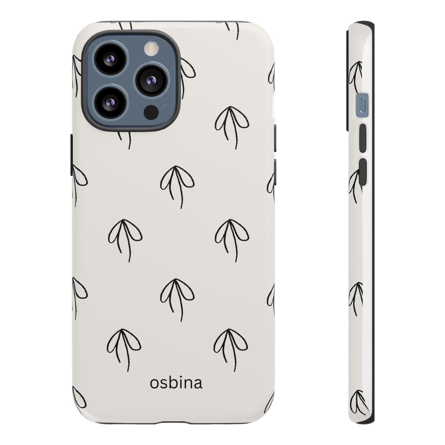 osbina | Linéa Flora Minimalistic Flower Phone Case | Modern Muse Collection