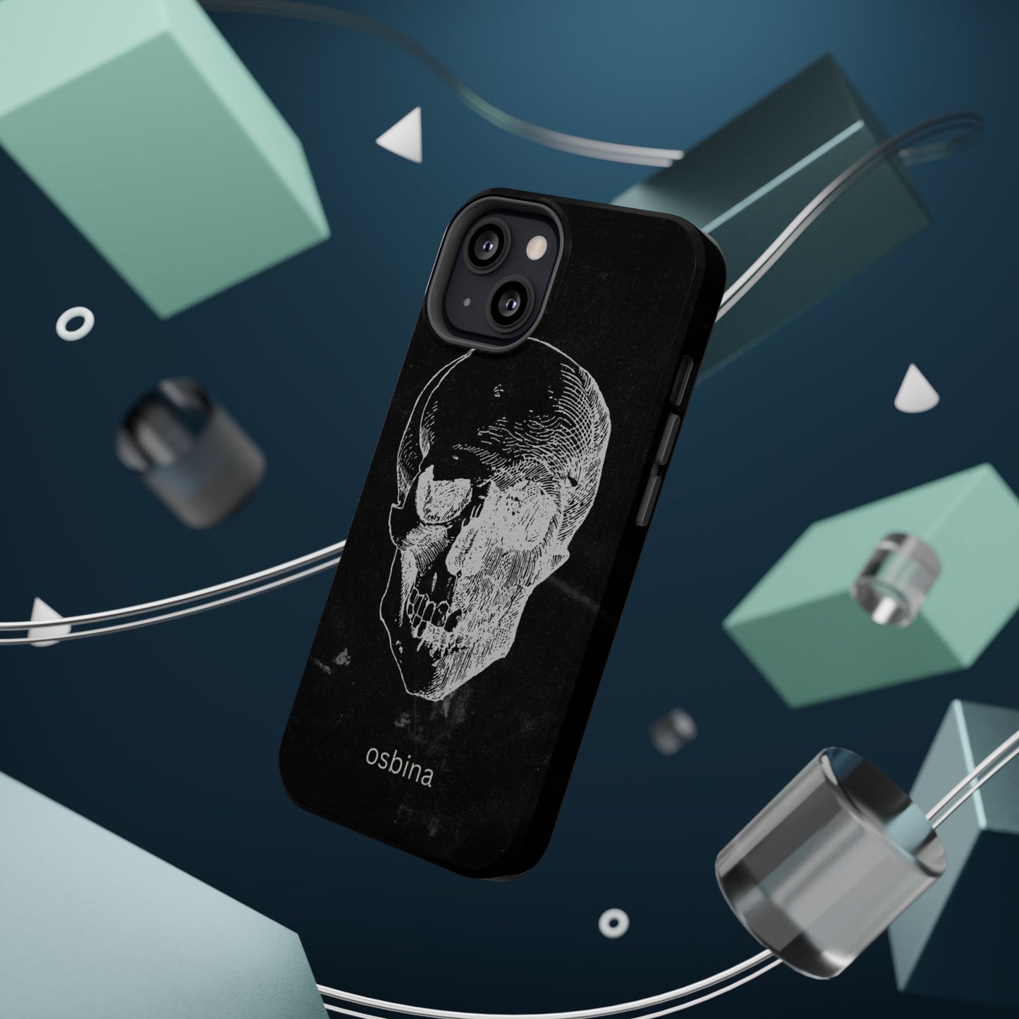 osbina | MagSafe compatible for iPhone | Skull Phone Case | Season Collective Collection
