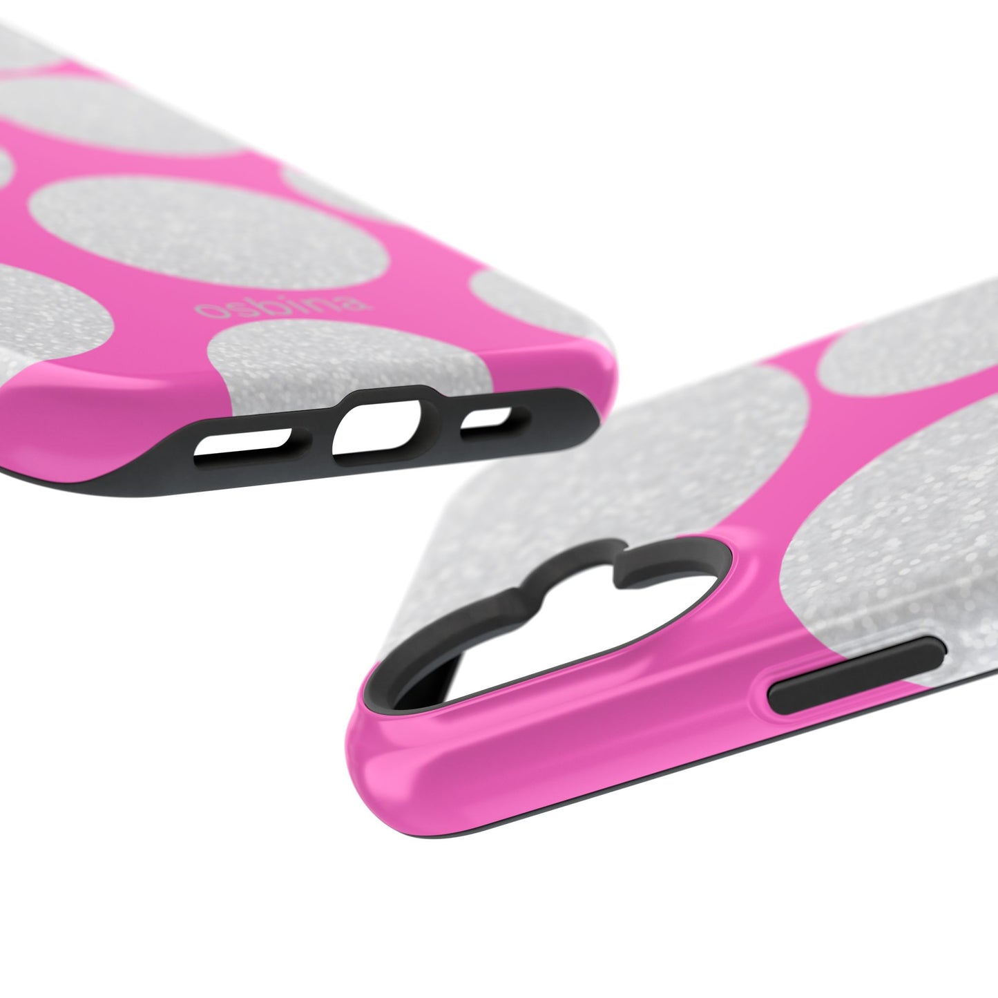 osbina | MagSafe compatible for iPhone | The Sparkling Bubbles Case | YAYOU Collection Supporting Shine Like Sable
