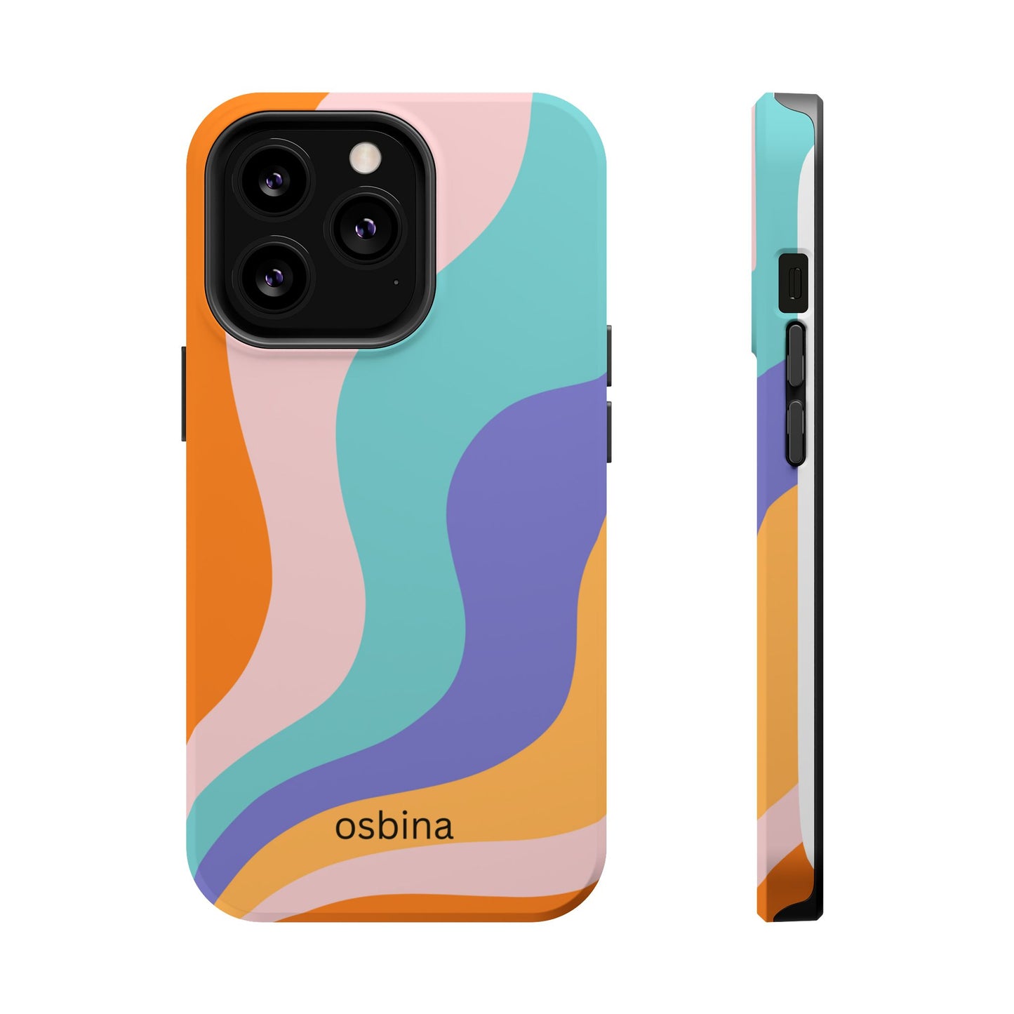 osbina | MagSafe compatible for iPhone | Retro Nouveau Phone Case | Modern Muse Collection
