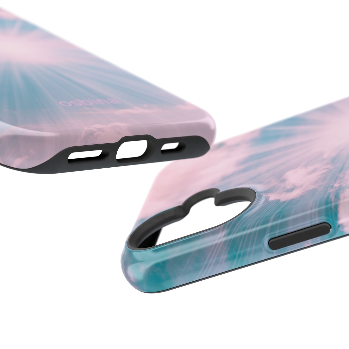 osbina | MagSafe compatible for iPhone | The Sunburst Skies Case | YAYOU Collection Supporting Shine Like Sable